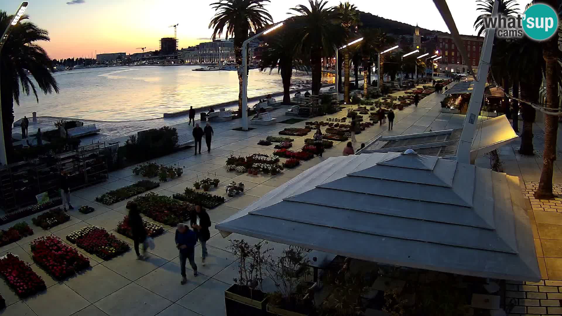 Split –  vista de Riva de Split