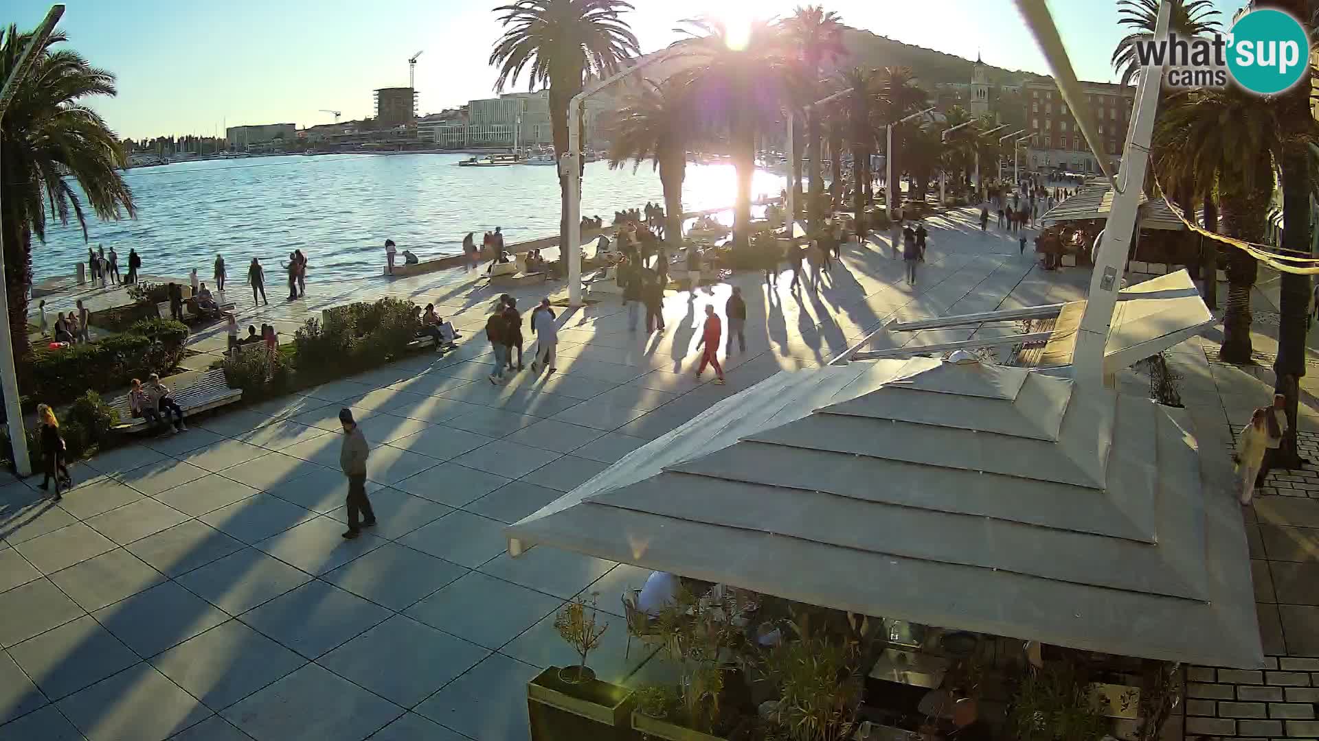 Split – pogled na splitsku rivu