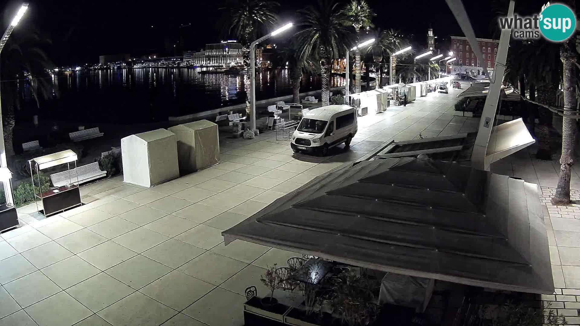 Split –  Blick auf Split riva