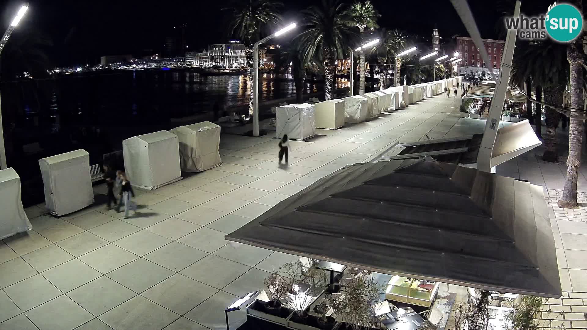 Split –  Blick auf Split riva