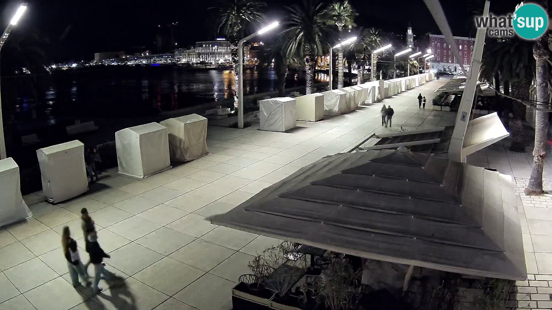 Split – Vista sulla riva di Spalato