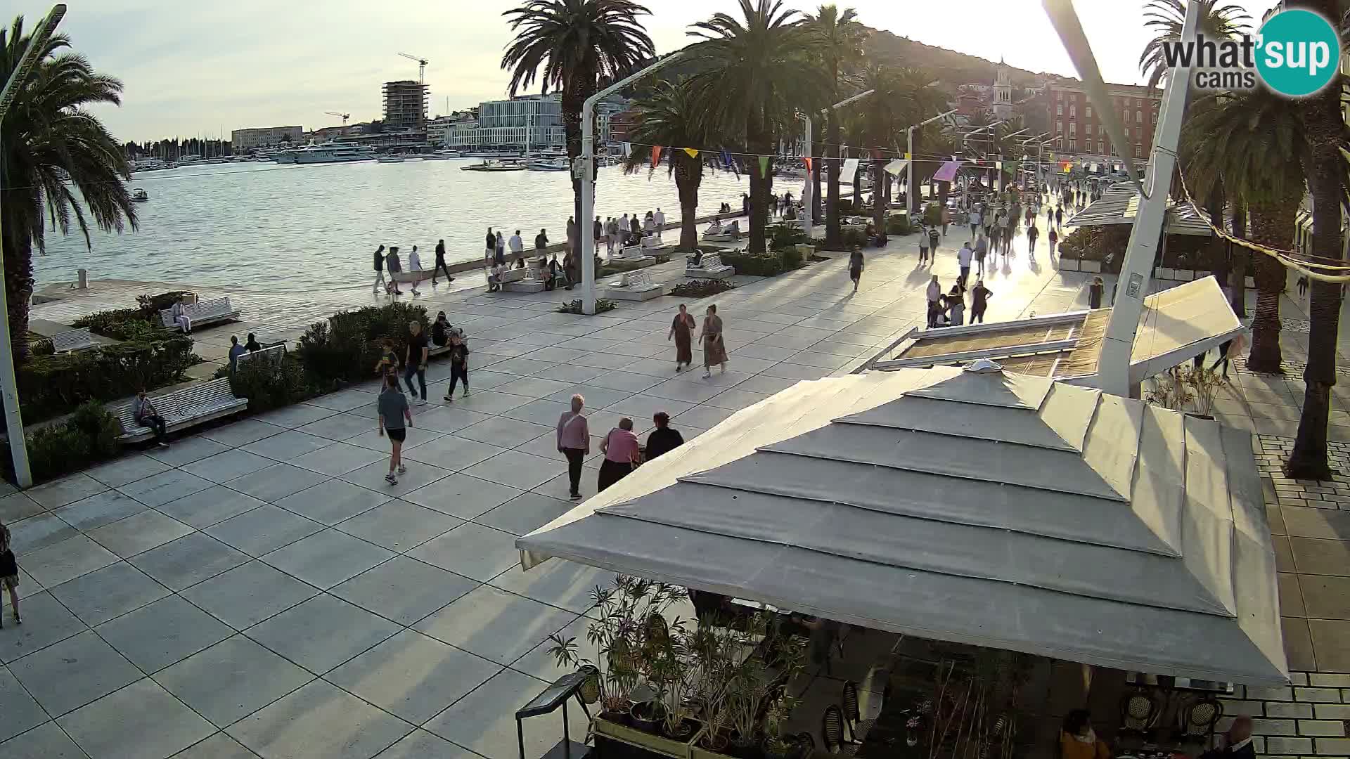 Split –  vista de Riva de Split