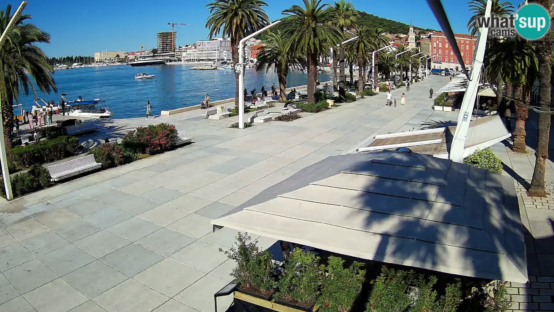Split –  vue de Riva de Split
