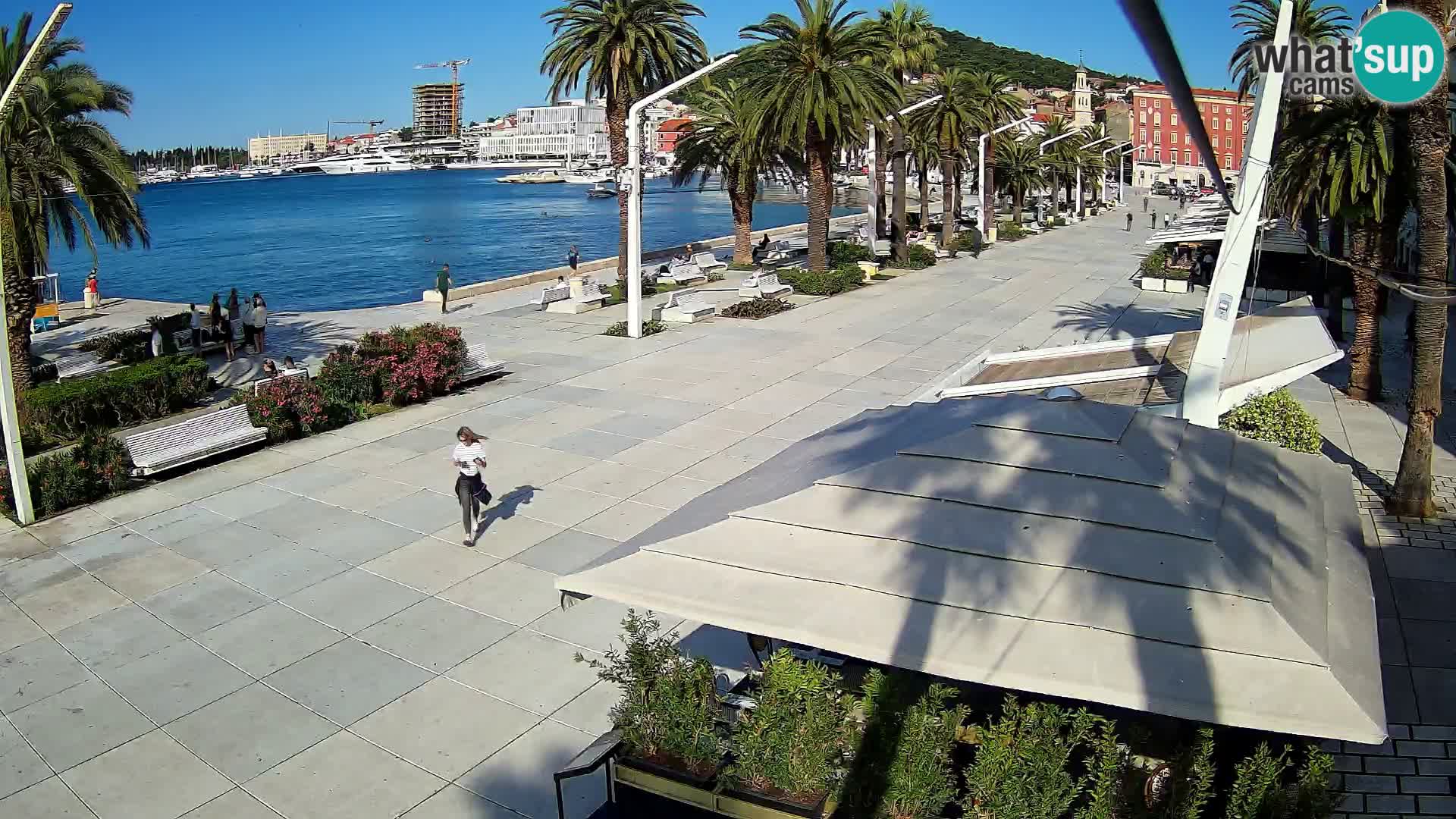 Split –  vista de Riva de Split