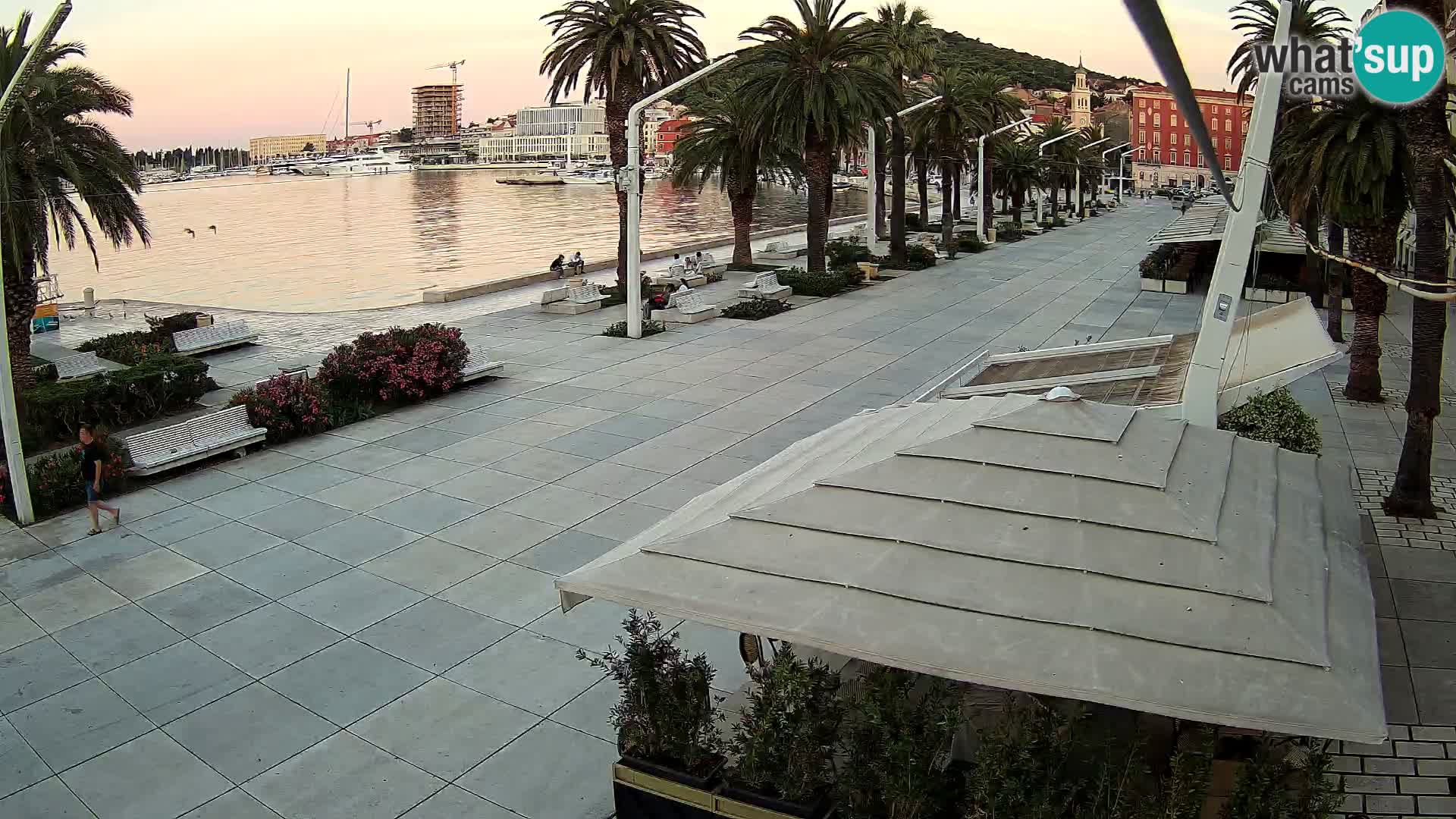 Split – Vista sulla riva di Spalato