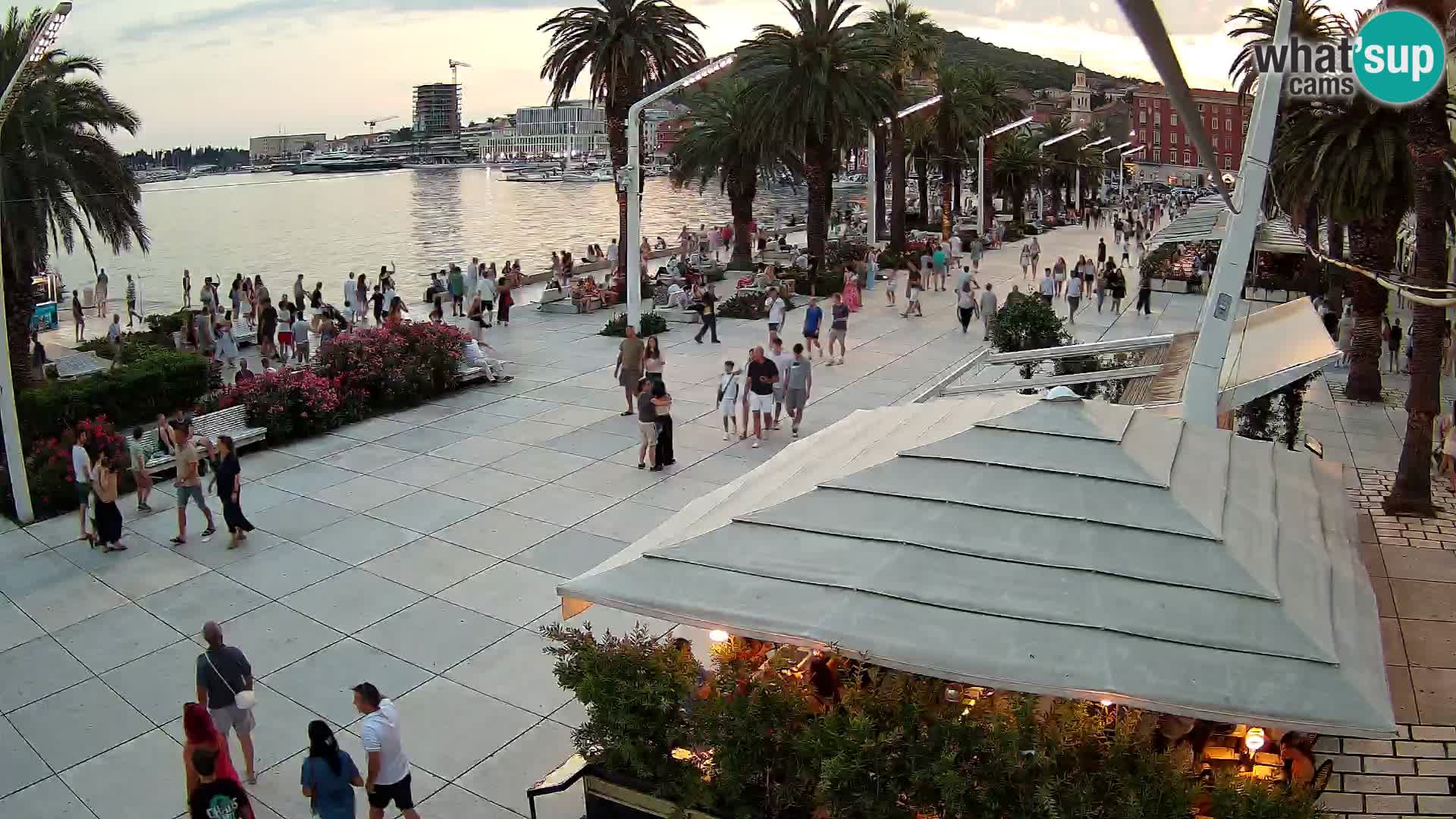 Split –  vue de Riva de Split