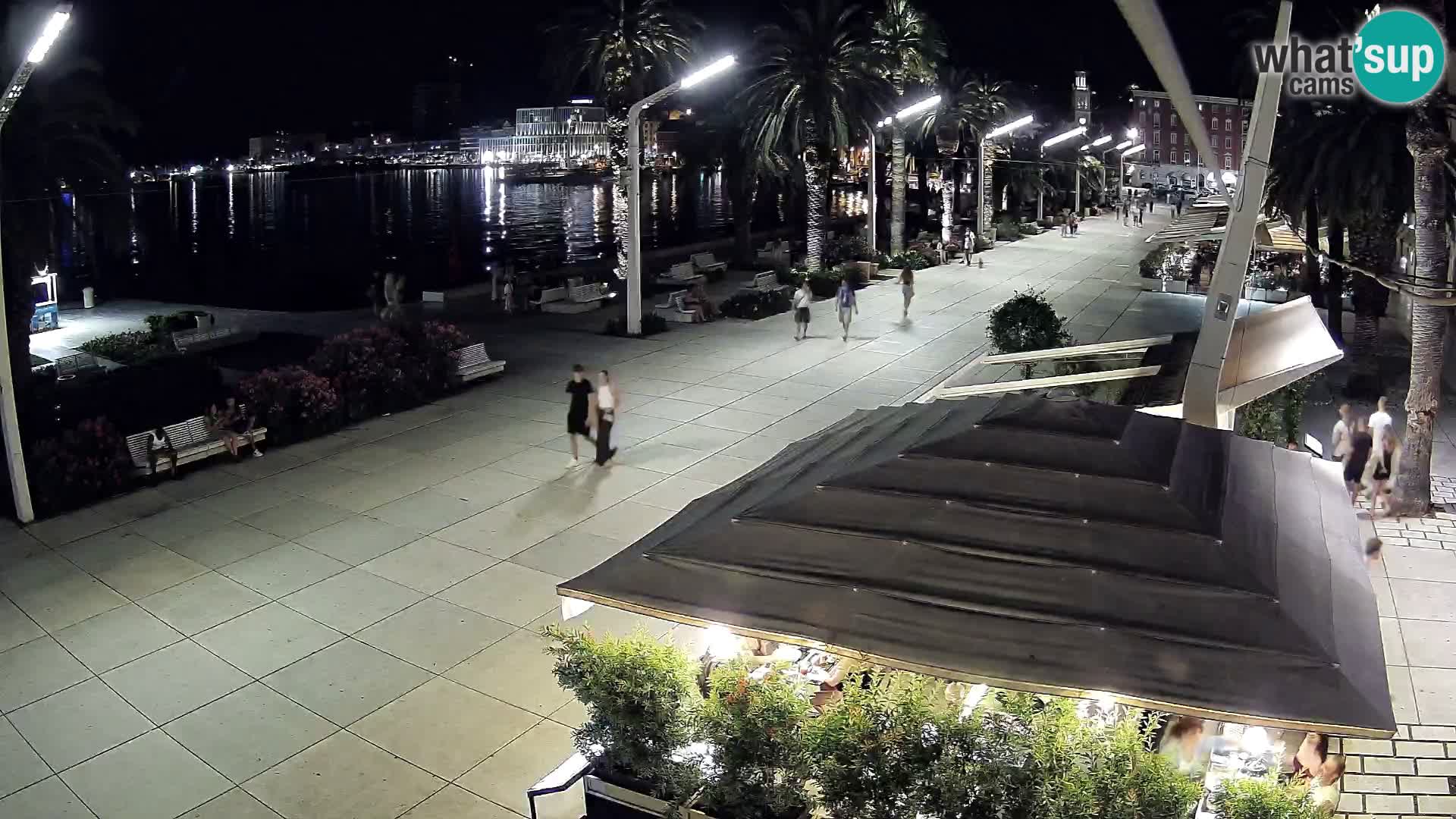 Split – Vista sulla riva di Spalato