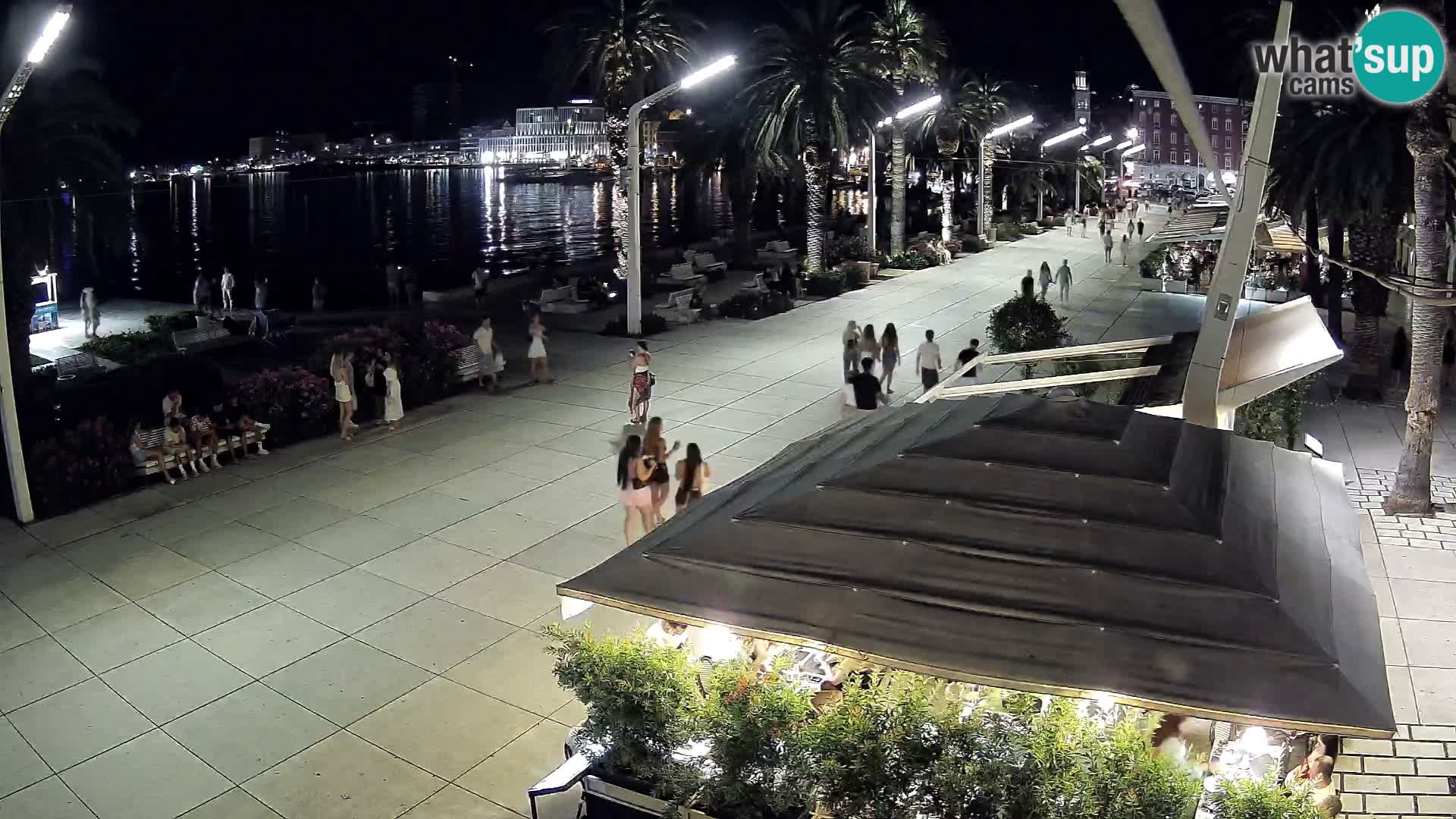 Split – Vista sulla riva di Spalato