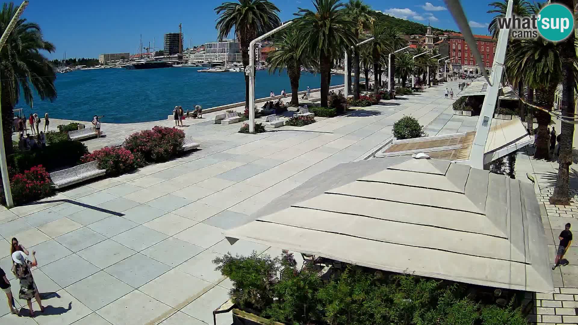 Split –  vue de Riva de Split