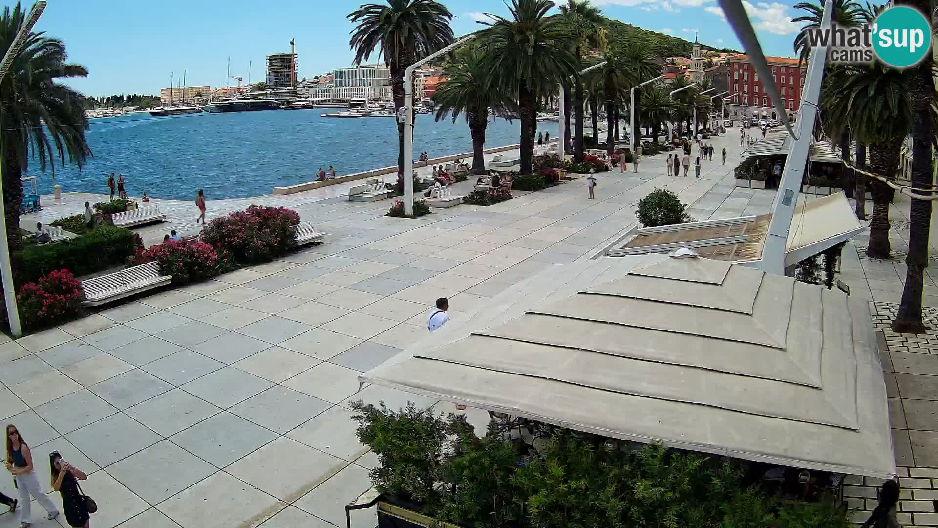 Split –  vue de Riva de Split