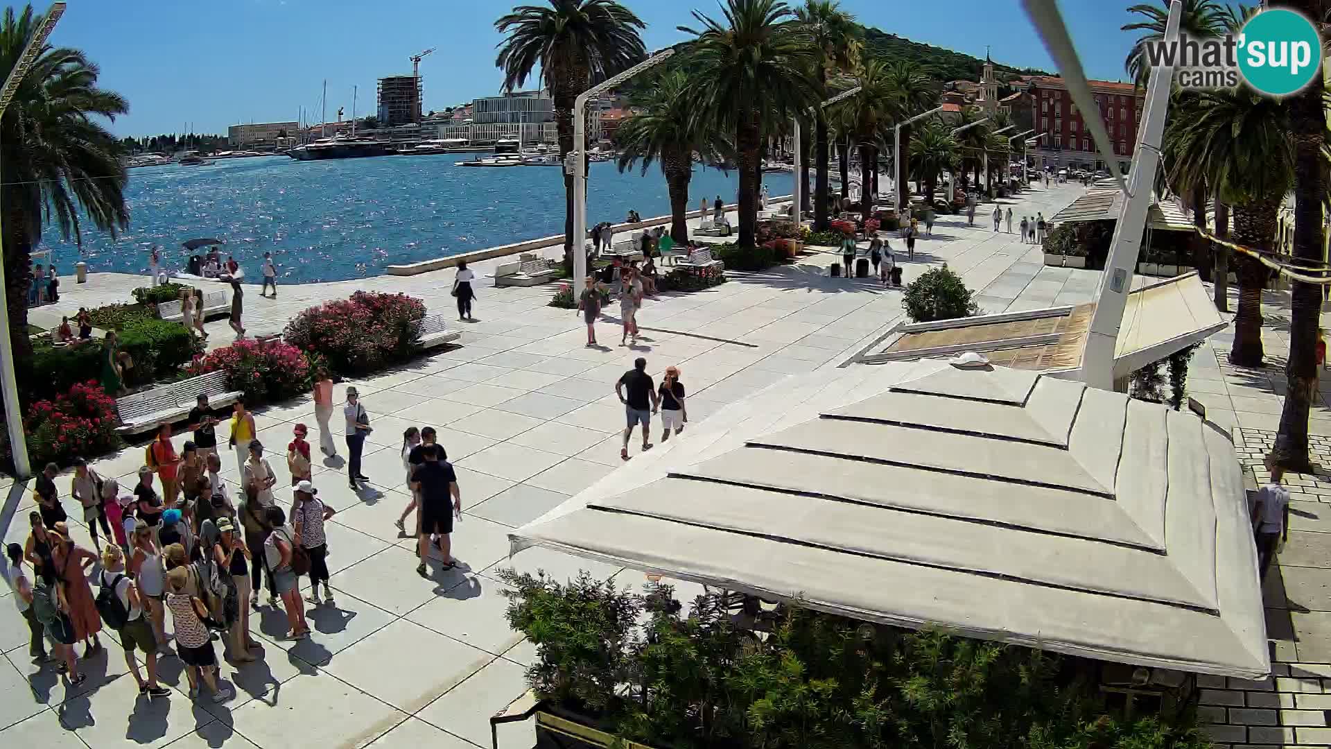 Split –  vue de Riva de Split