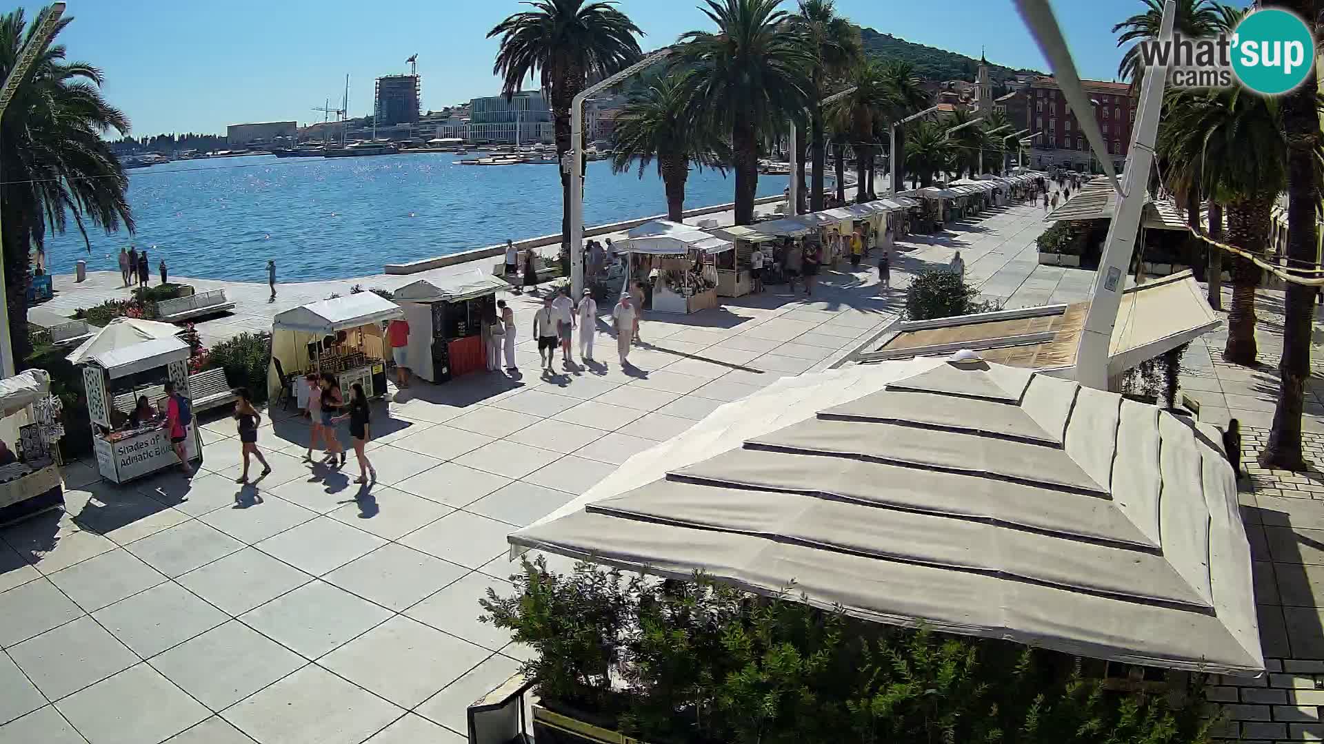 Split –  vue de Riva de Split