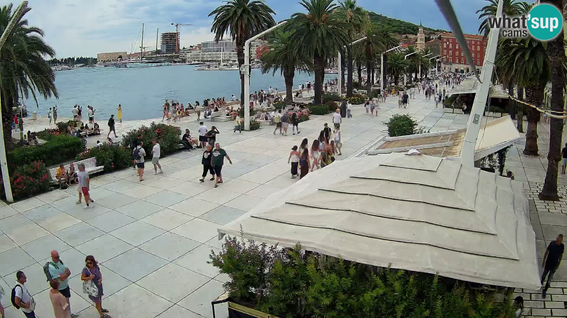 Split –  vue de Riva de Split