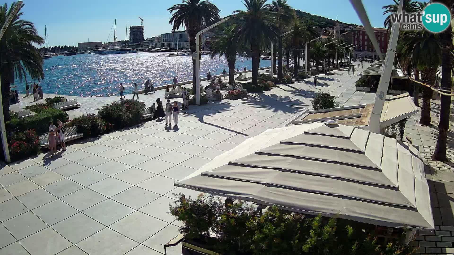 Split – Vista sulla riva di Spalato