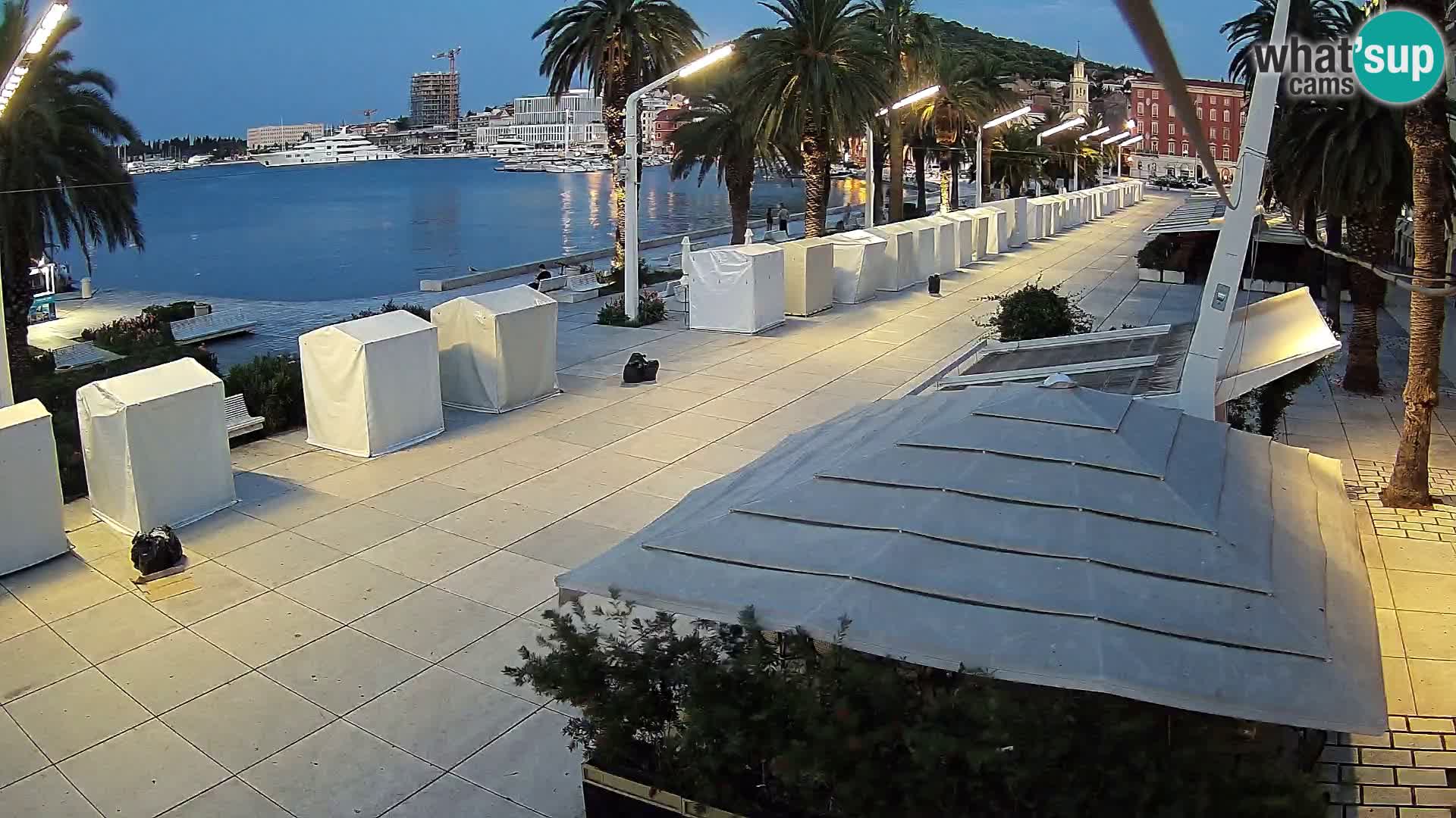 Split –  vista de Riva de Split
