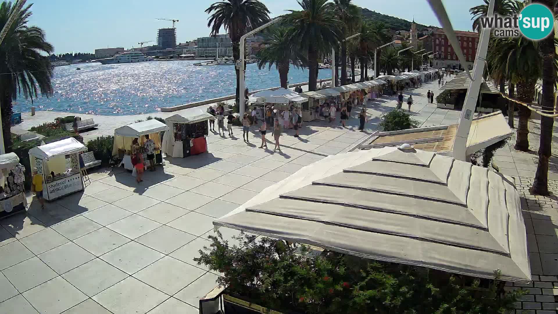 Split – pogled na splitsku rivu