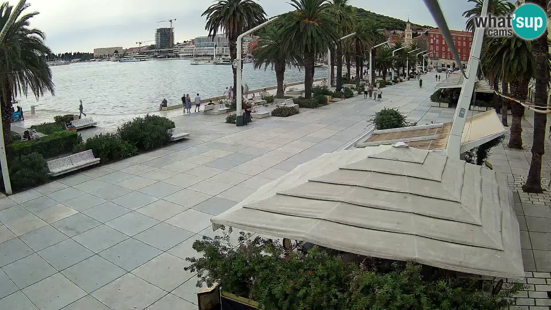 Live Webcam Split – view of Split riva