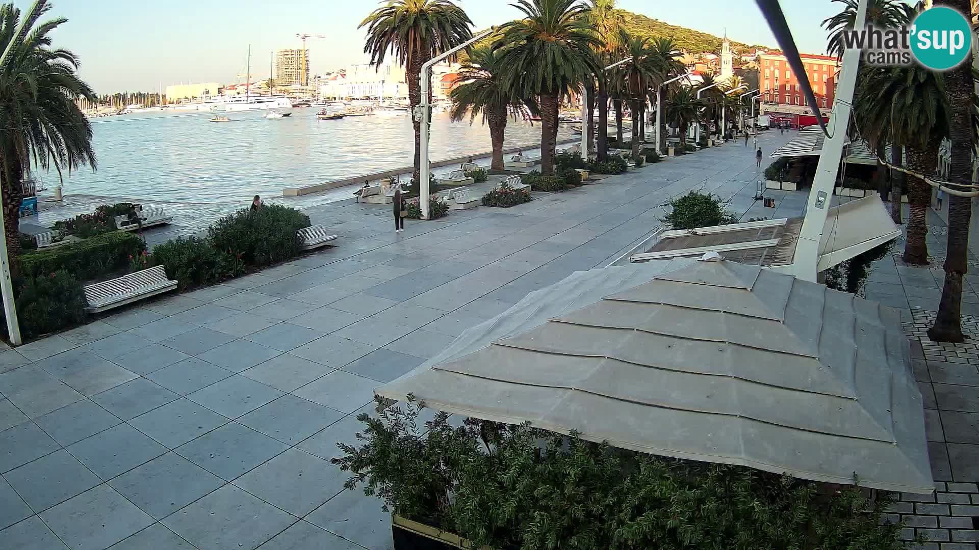 Live Webcam Split – view of Split riva