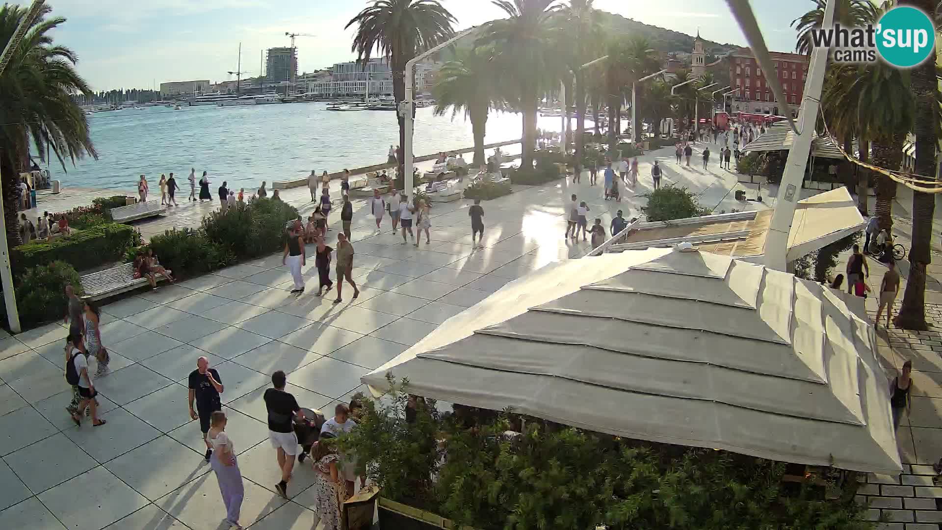 Split –  vue de Riva de Split