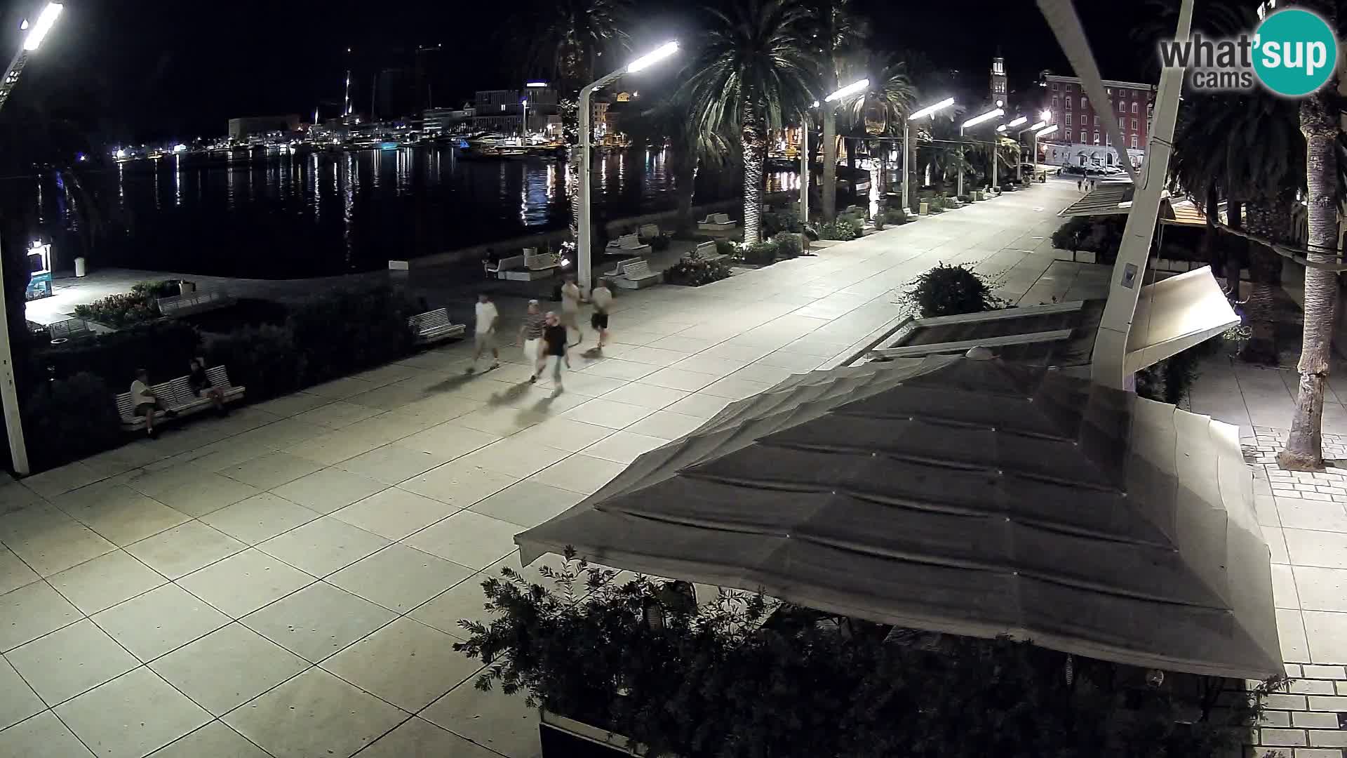 Split – Vista sulla riva di Spalato