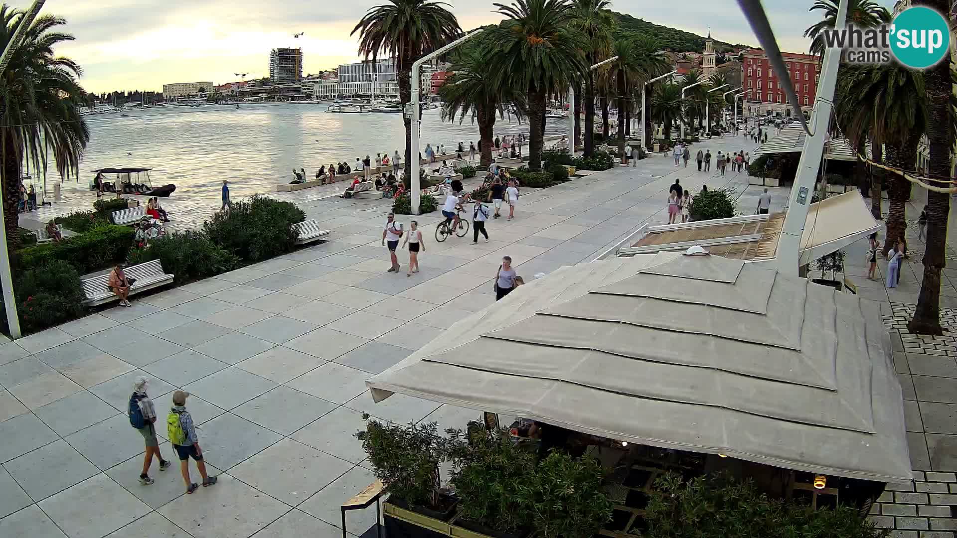 Live Webcam Split – view of Split riva