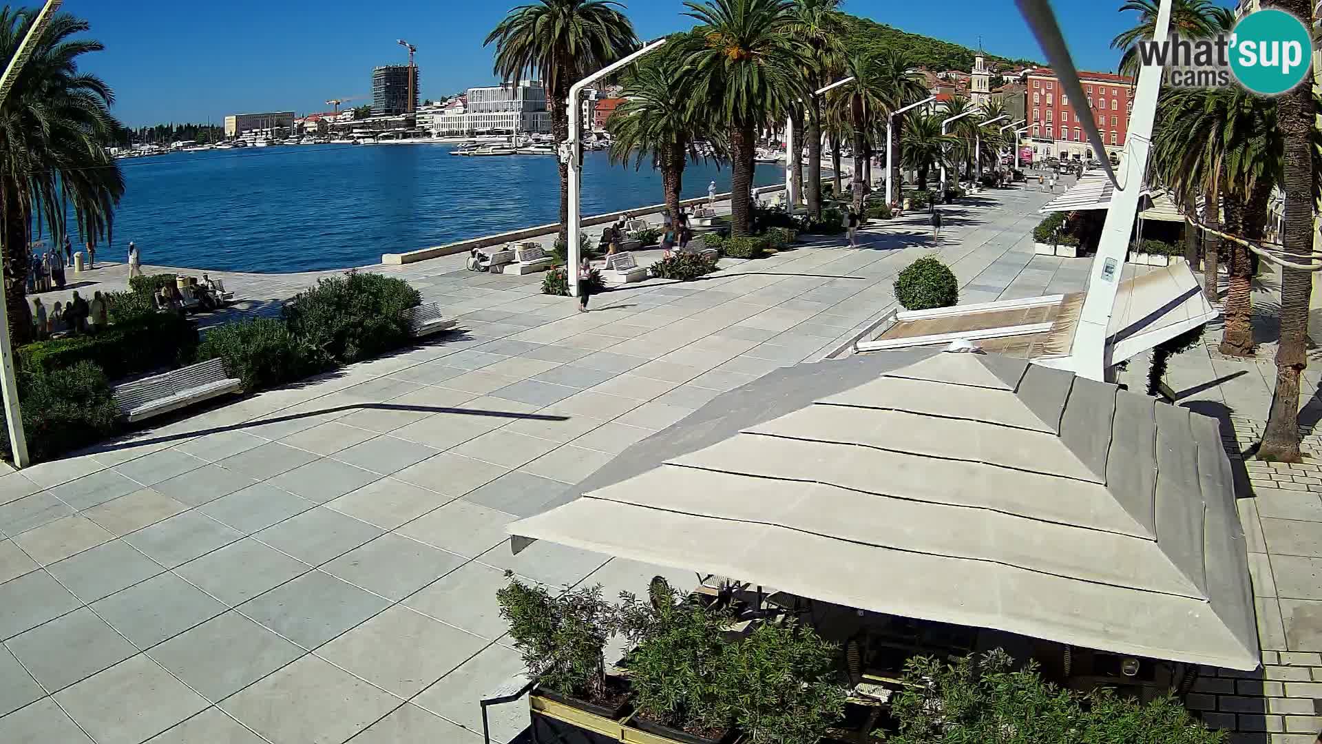 Split –  vue de Riva de Split
