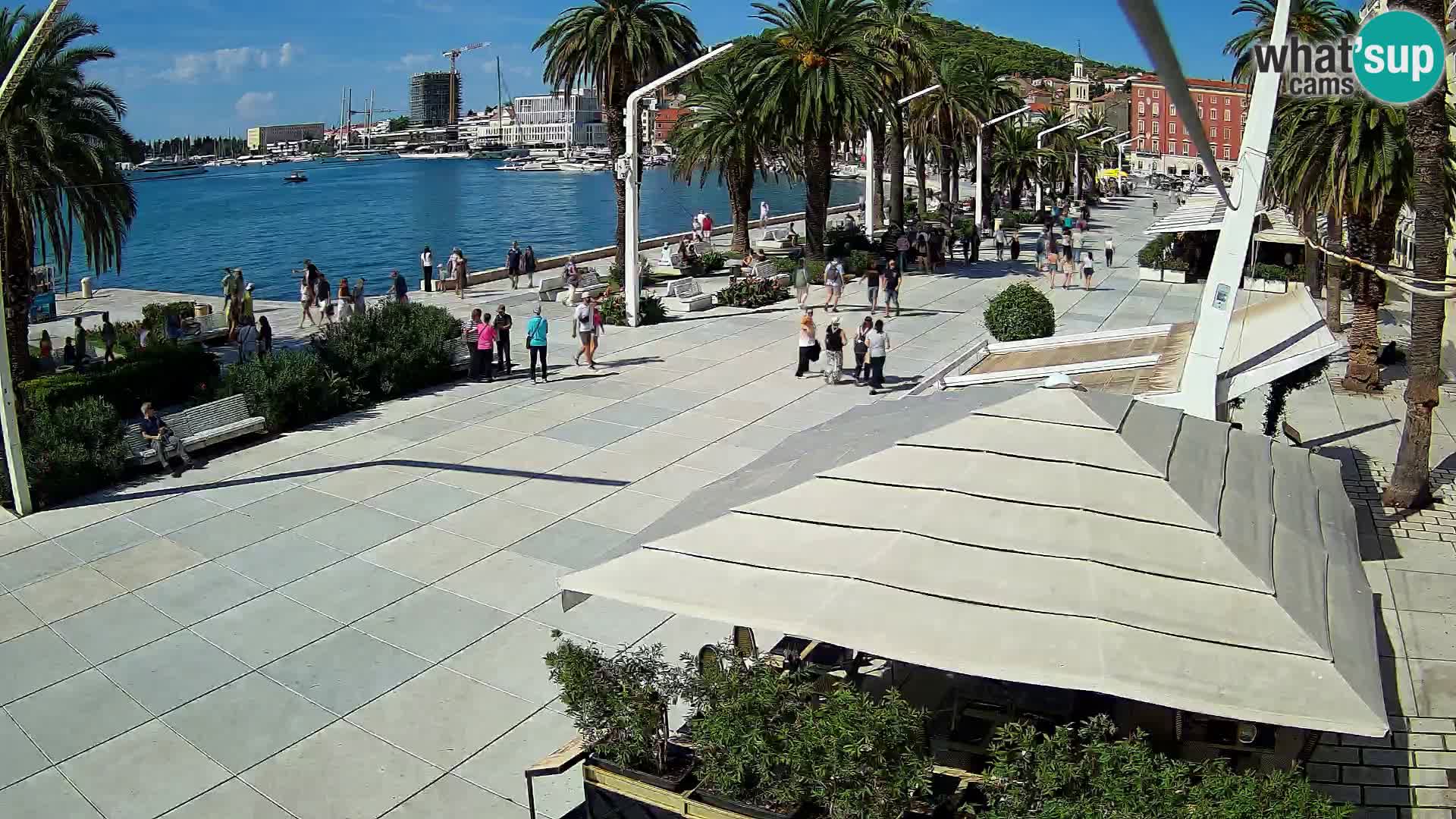 Split –  vista de Riva de Split
