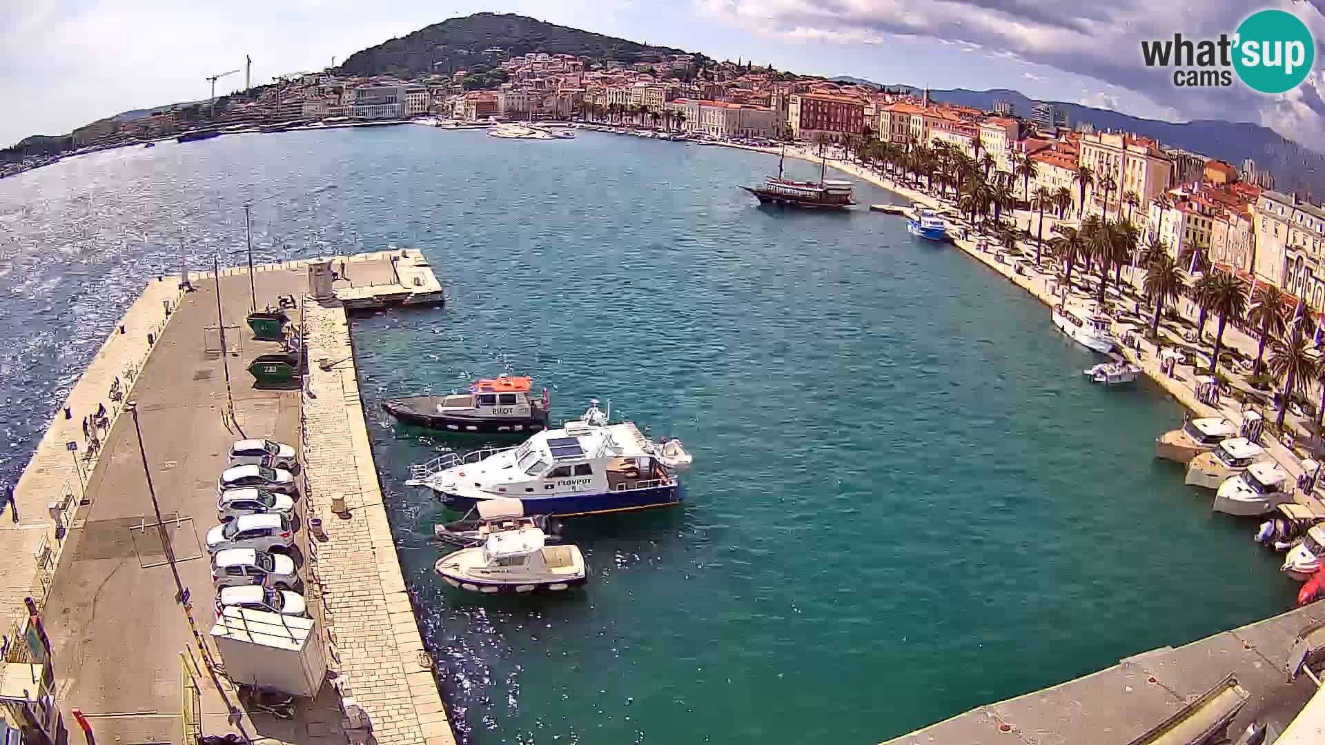 Webcam LIVE Split riva and port