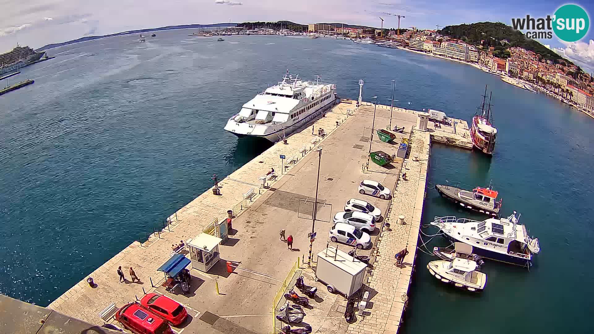 Split v živo panoramska kamera