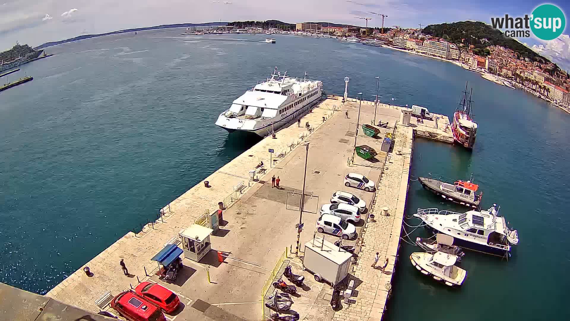 Split livecam panorama