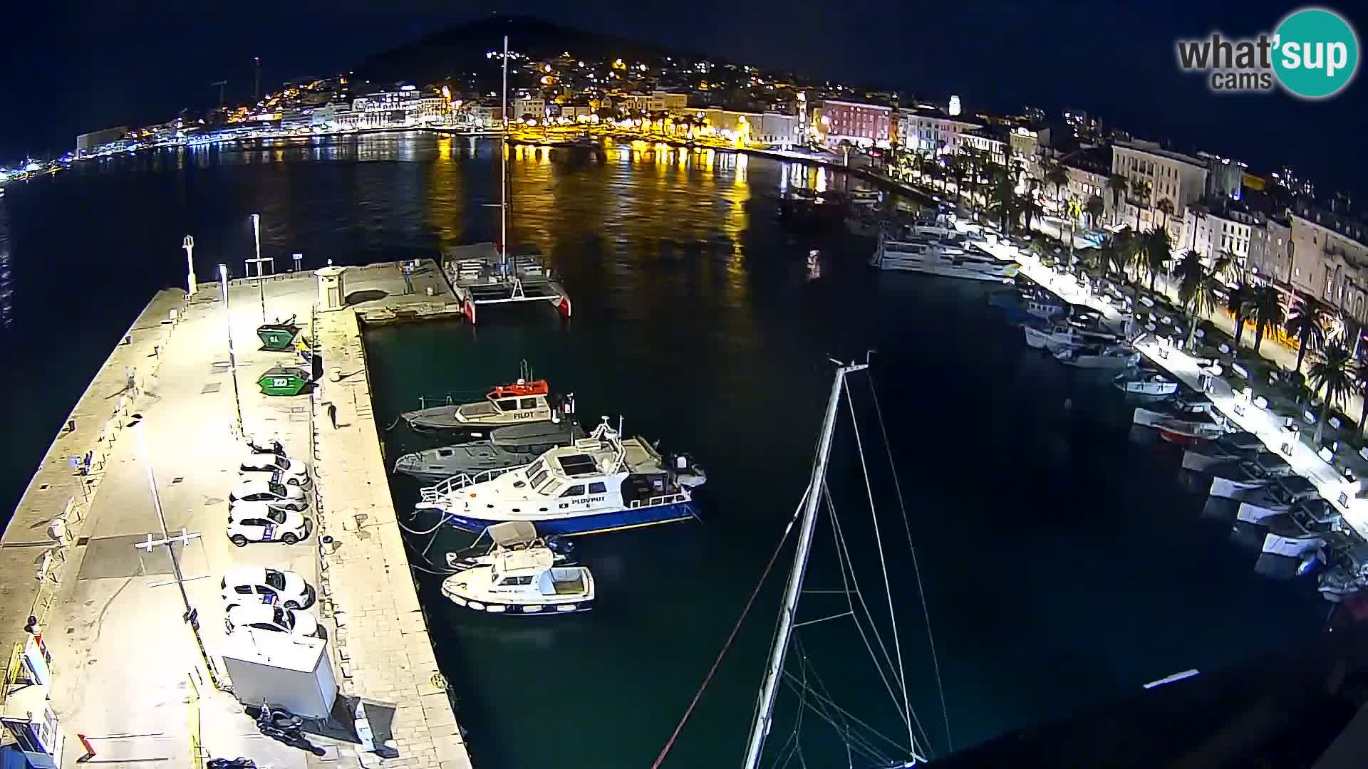 Webcam live Spalato riva e porto