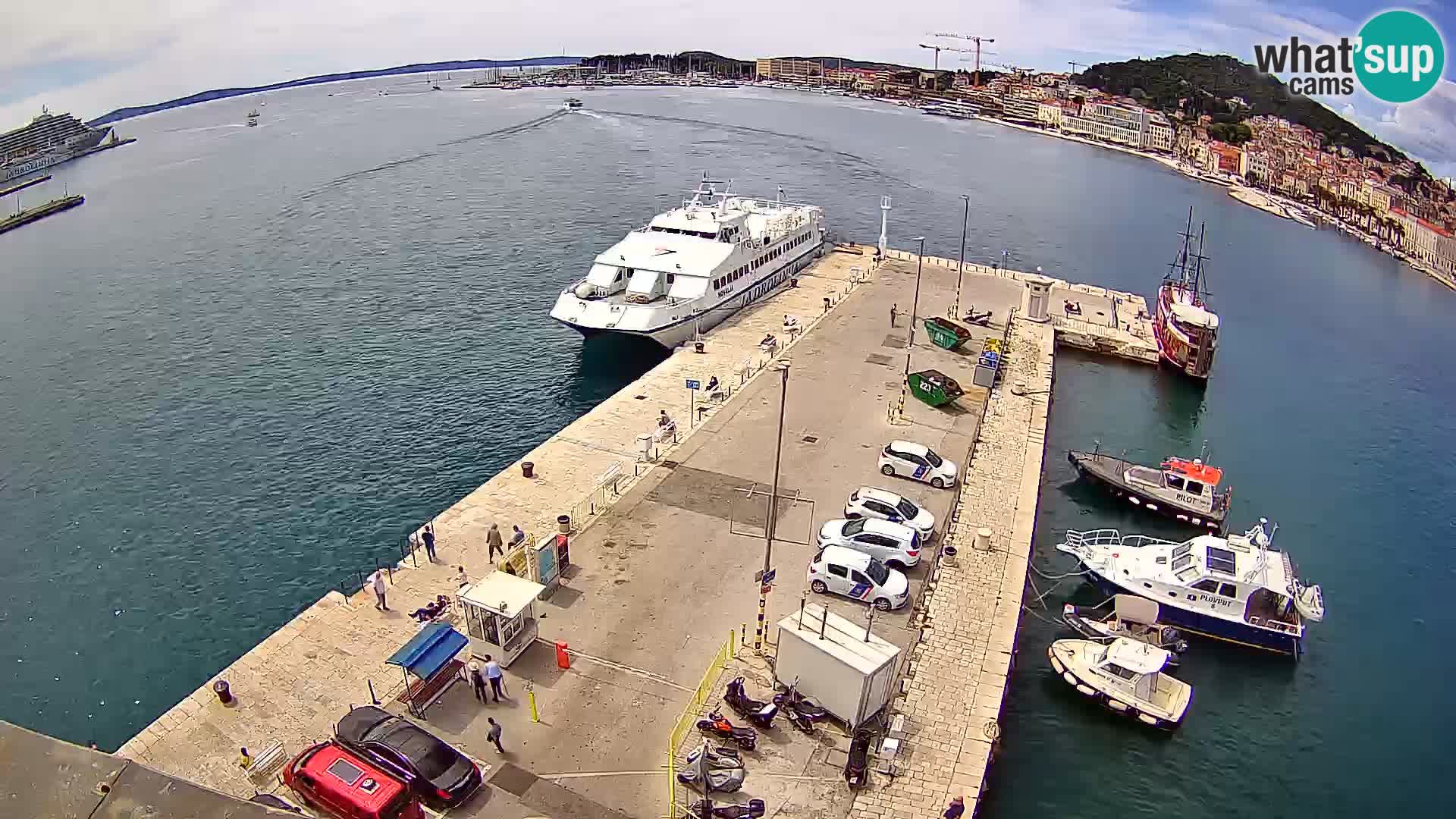 Panorama Split webcam Riva