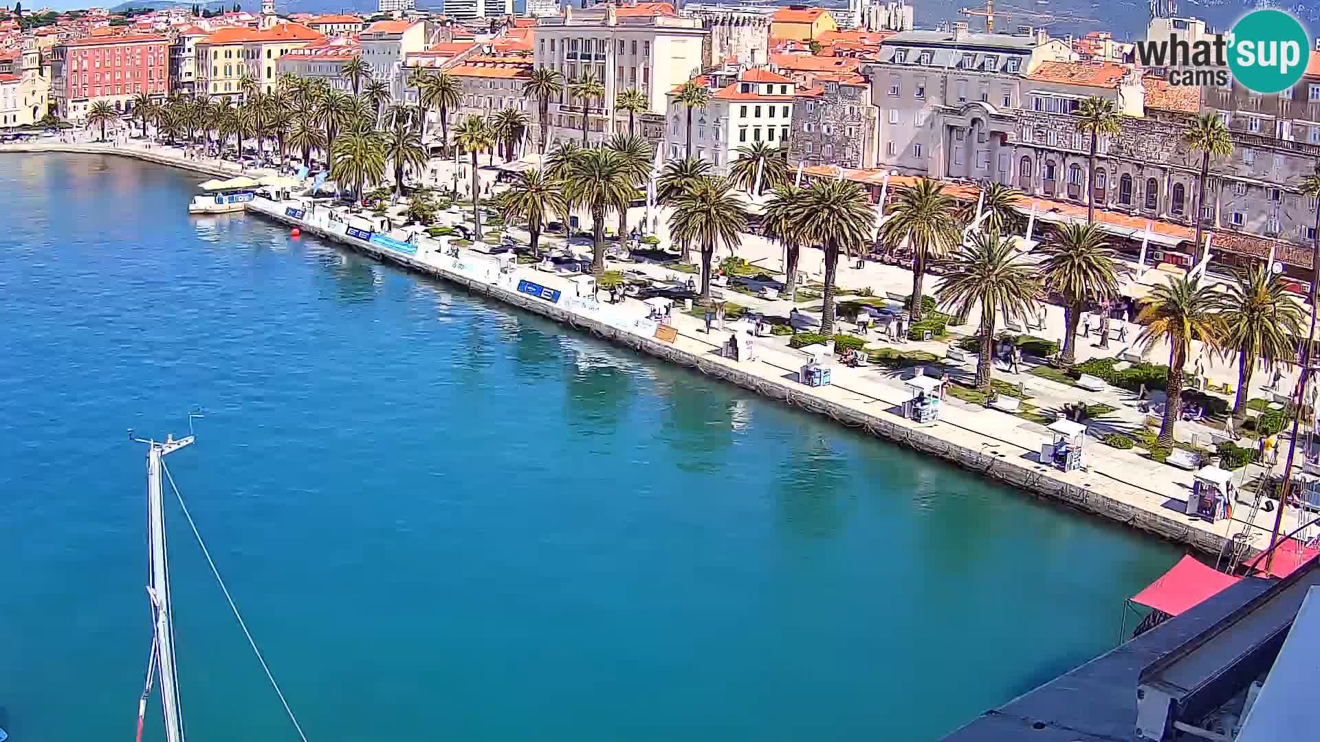 Webcam LIVE Split riva and port