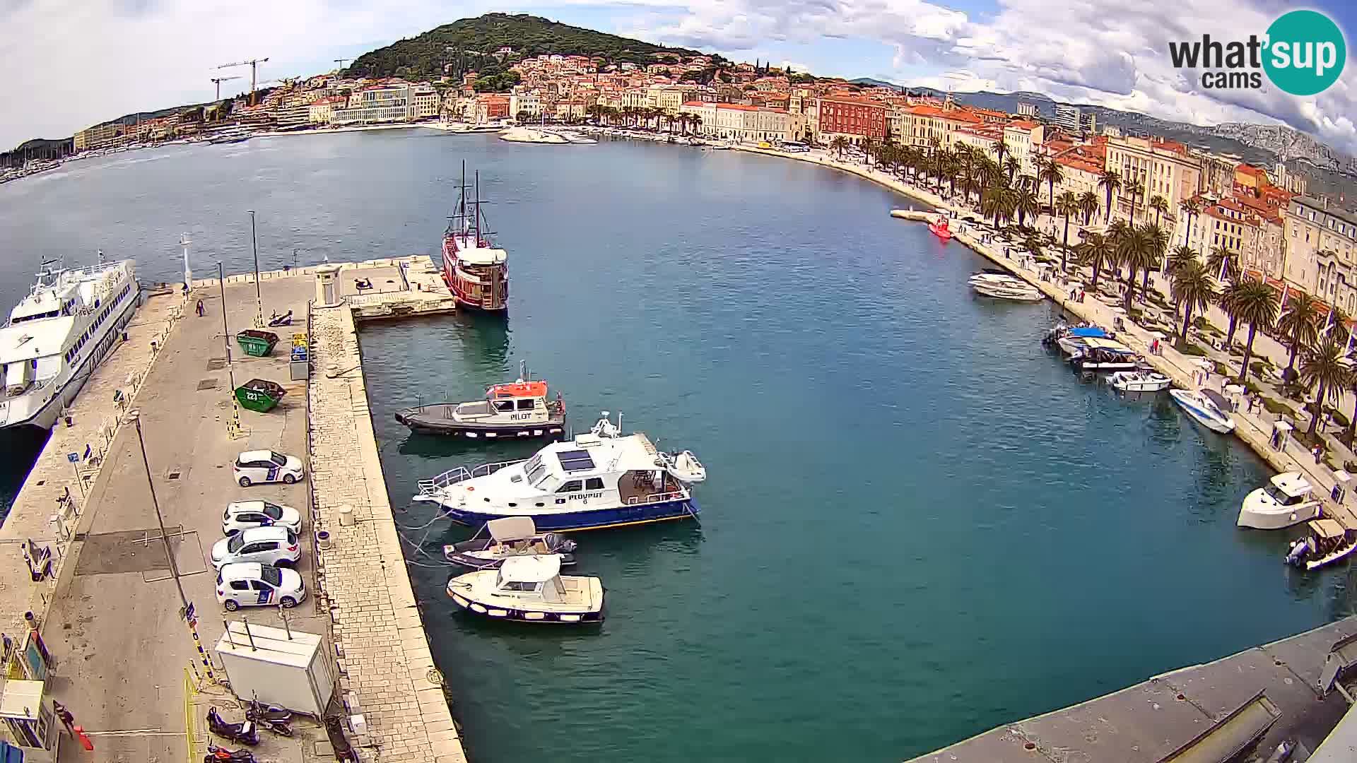 Camera en vivo Split puerto