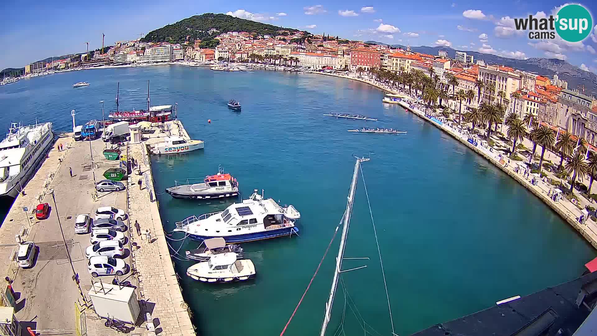 Panorama Split webcam Riva