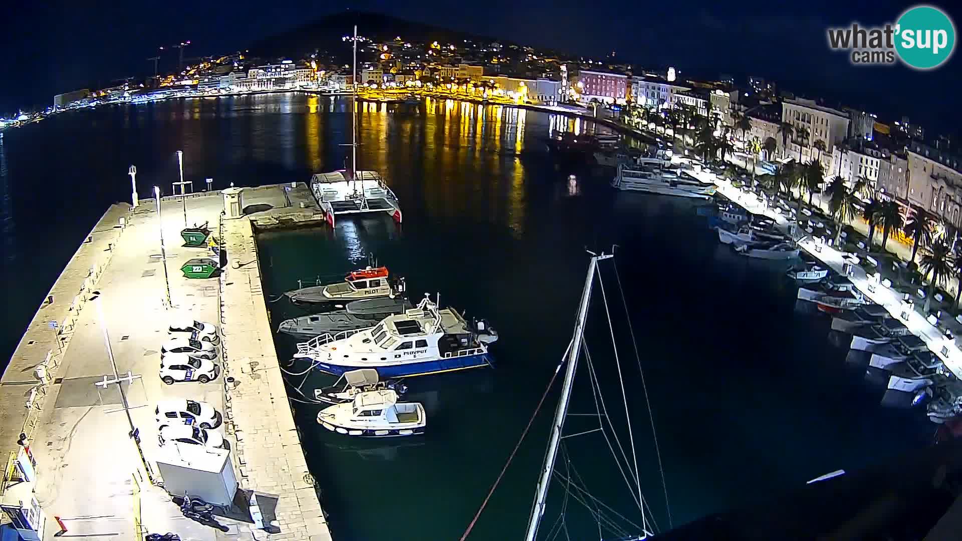 Webcam LIVE Split riva and port
