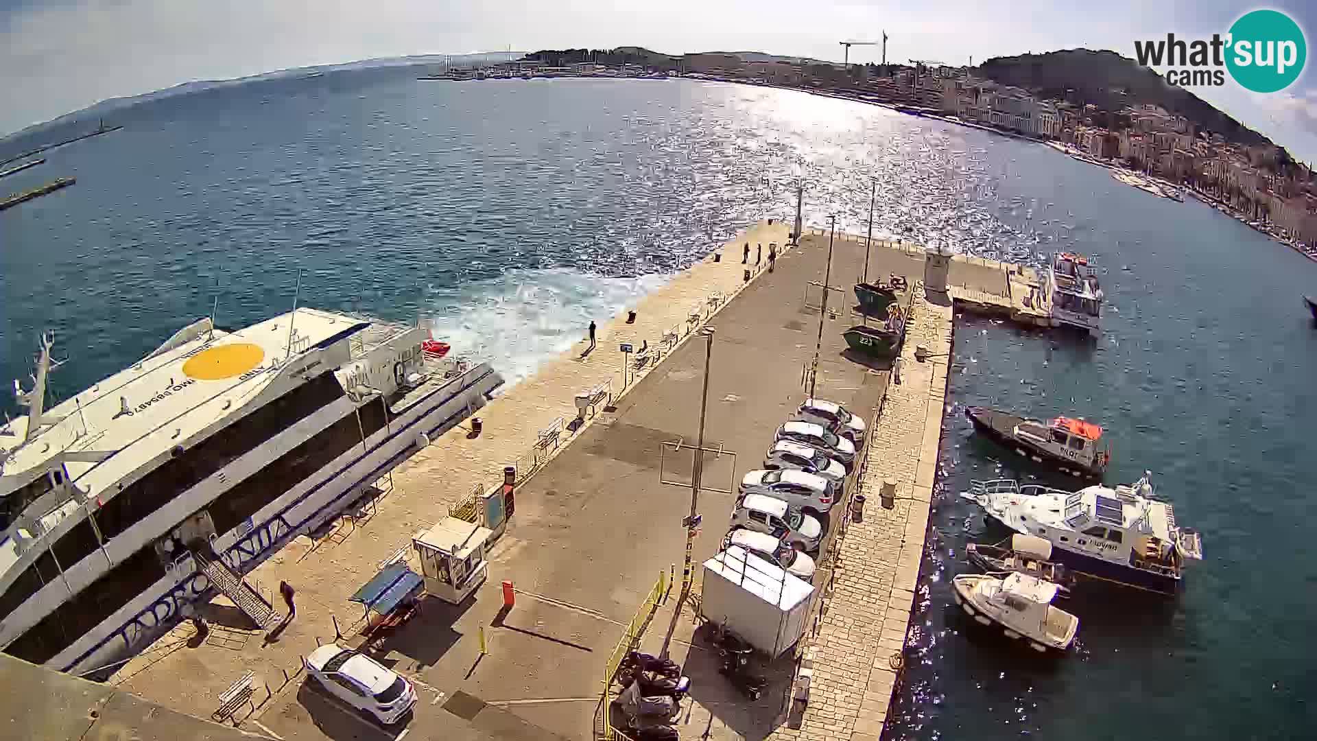 Webcam LIVE Split riva and port