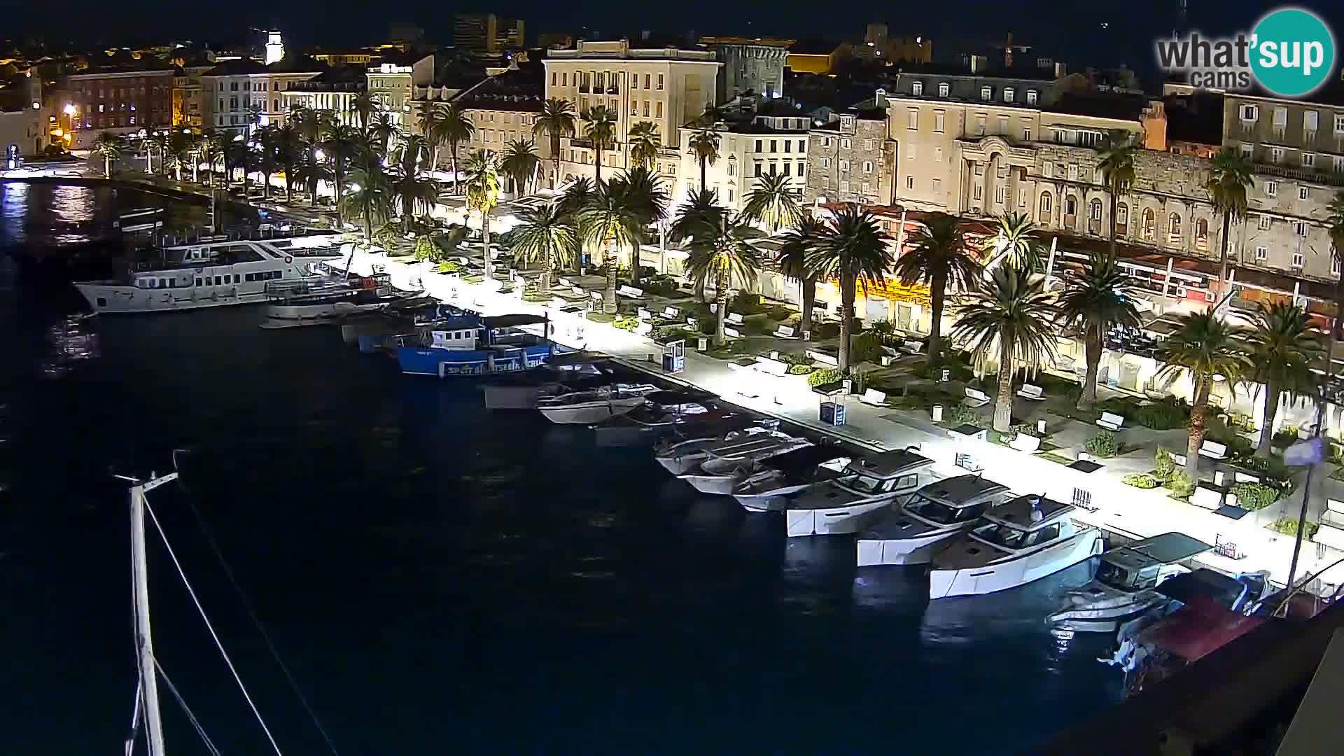 Split Riva Live webcam panorama