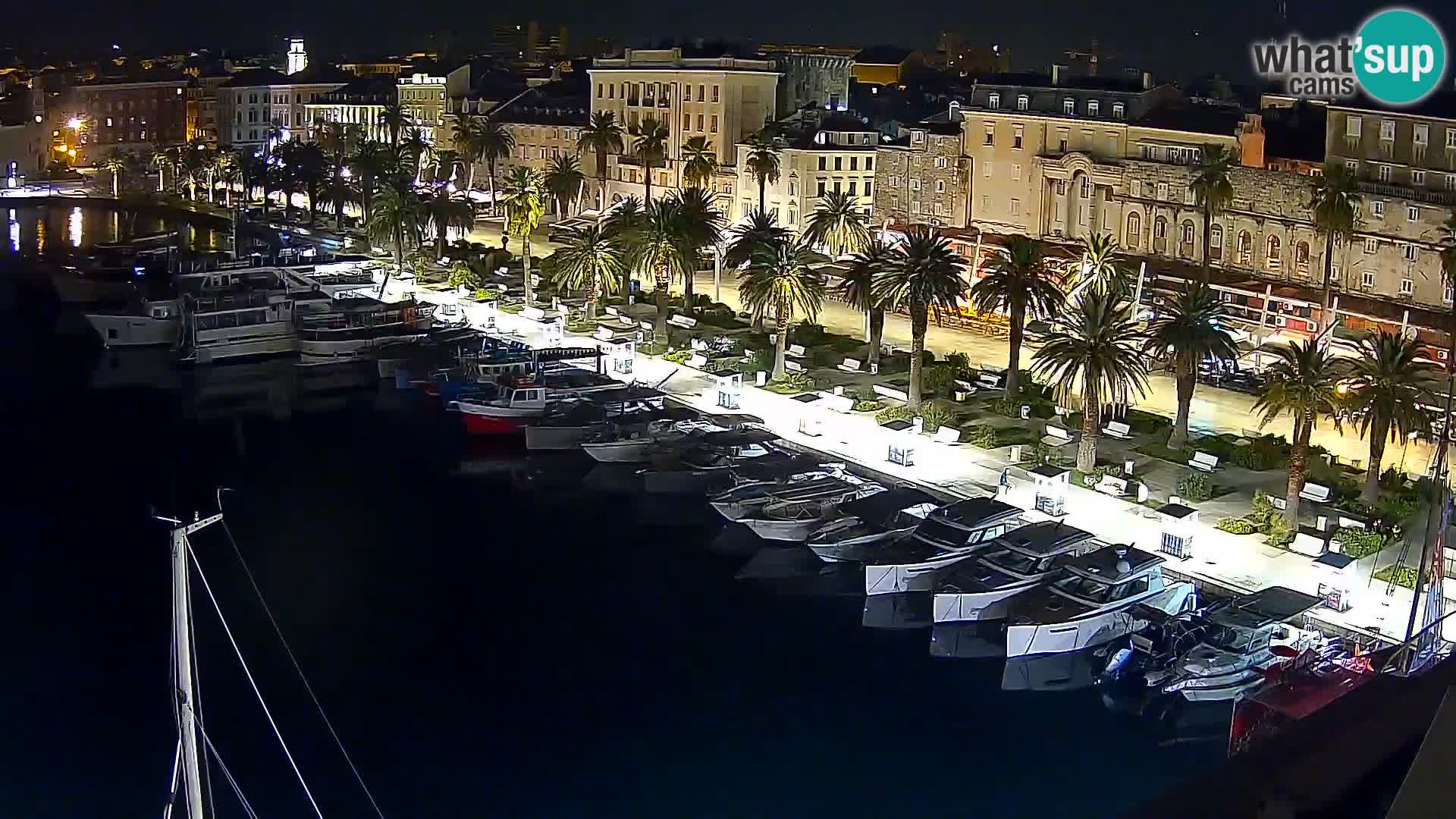 Split Riva Live webcam panorama