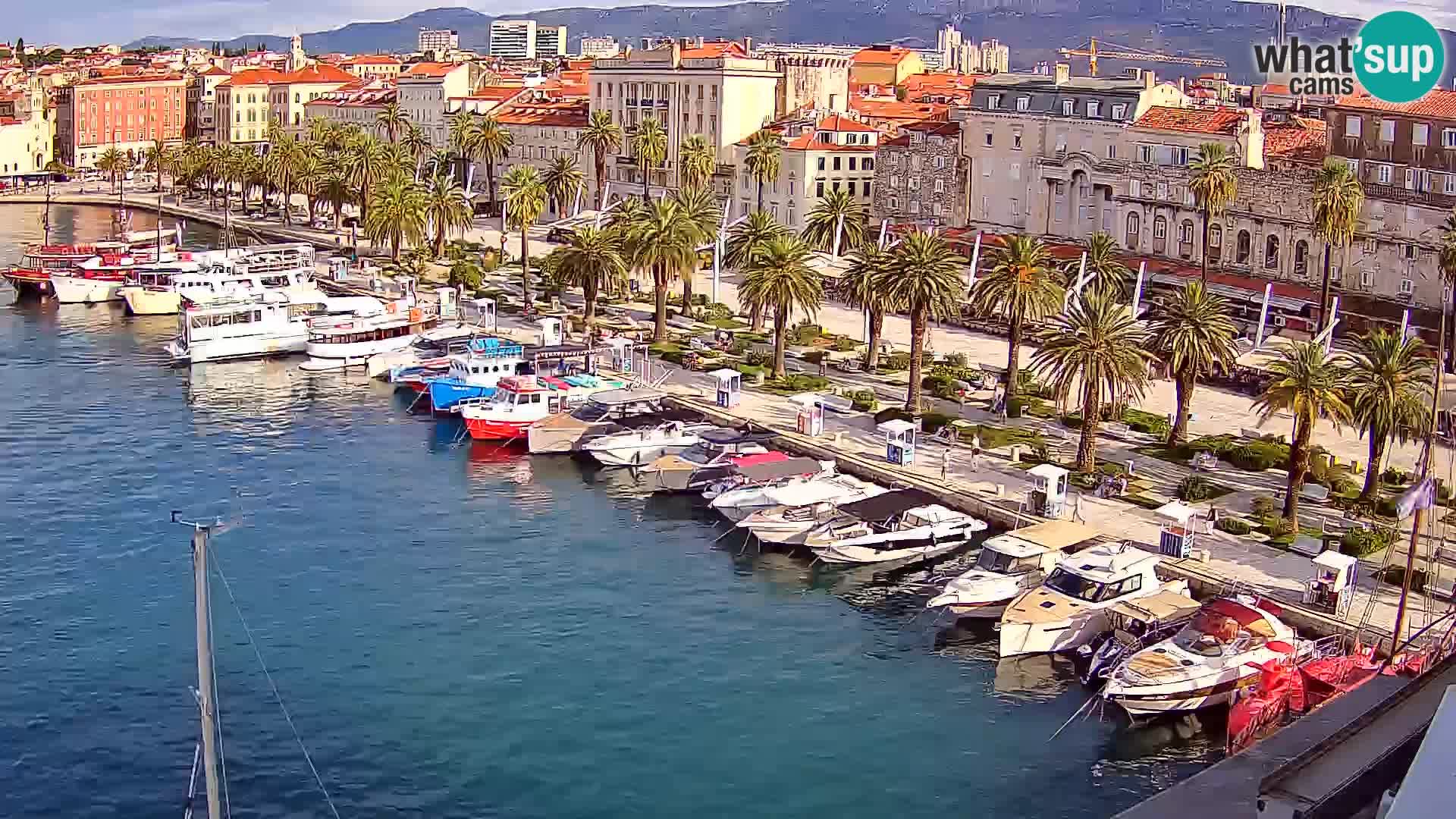 Split Riva Live webcam panorama