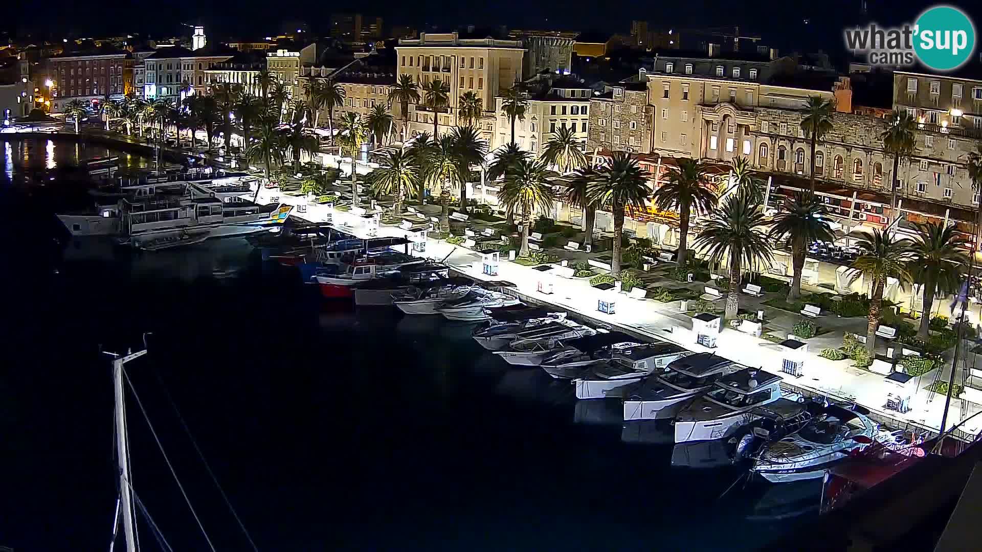 Split Riva Live webcam panorama