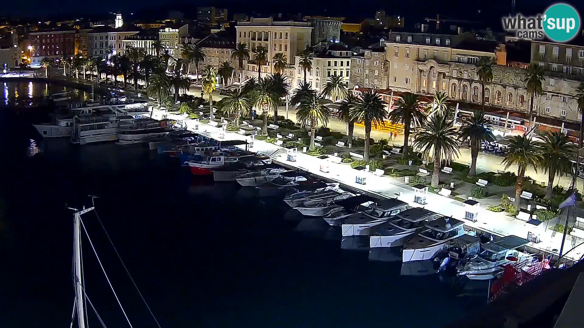 Split Riva Live webcam panorama