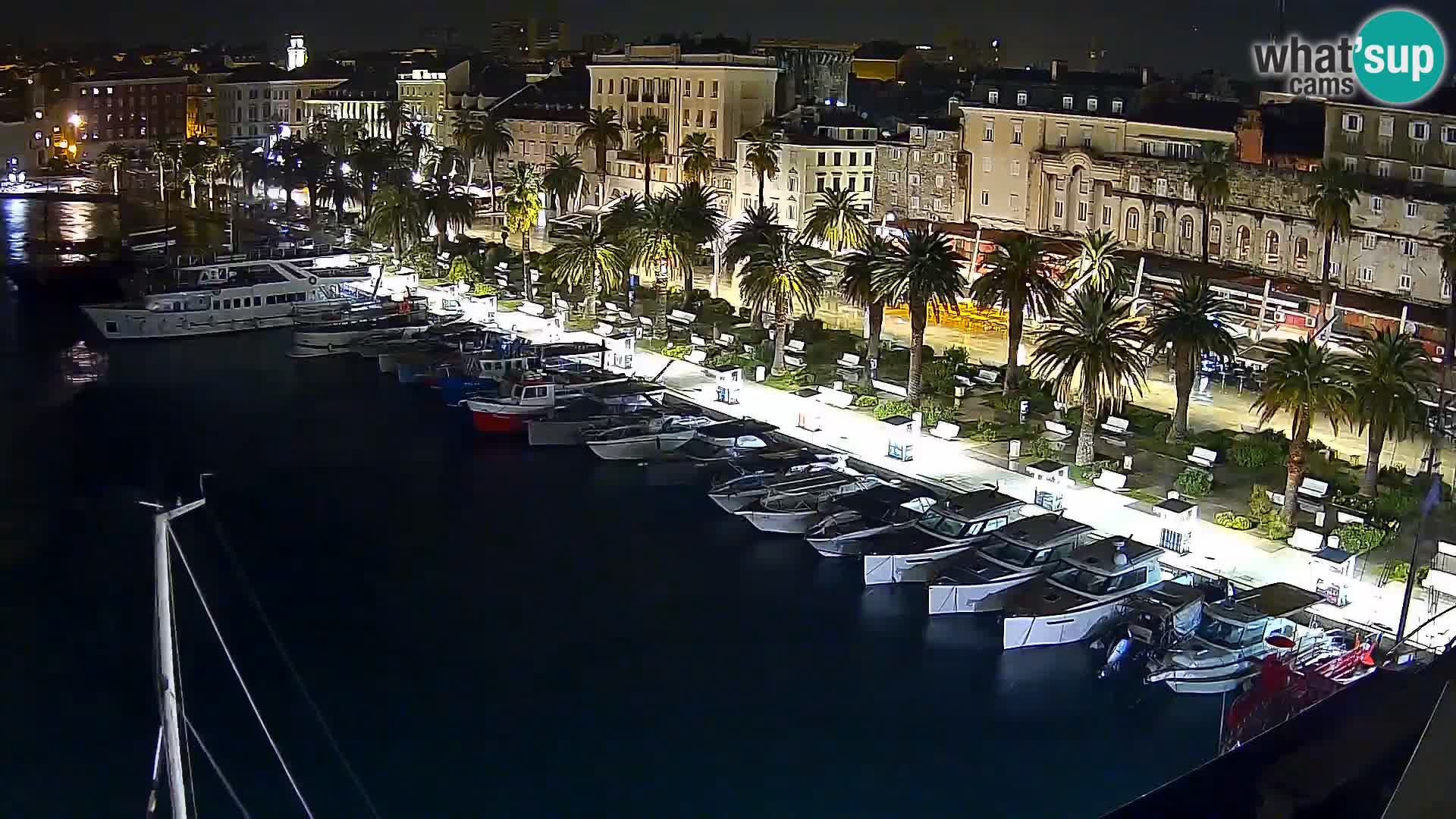 Split Riva Live webcam panorama