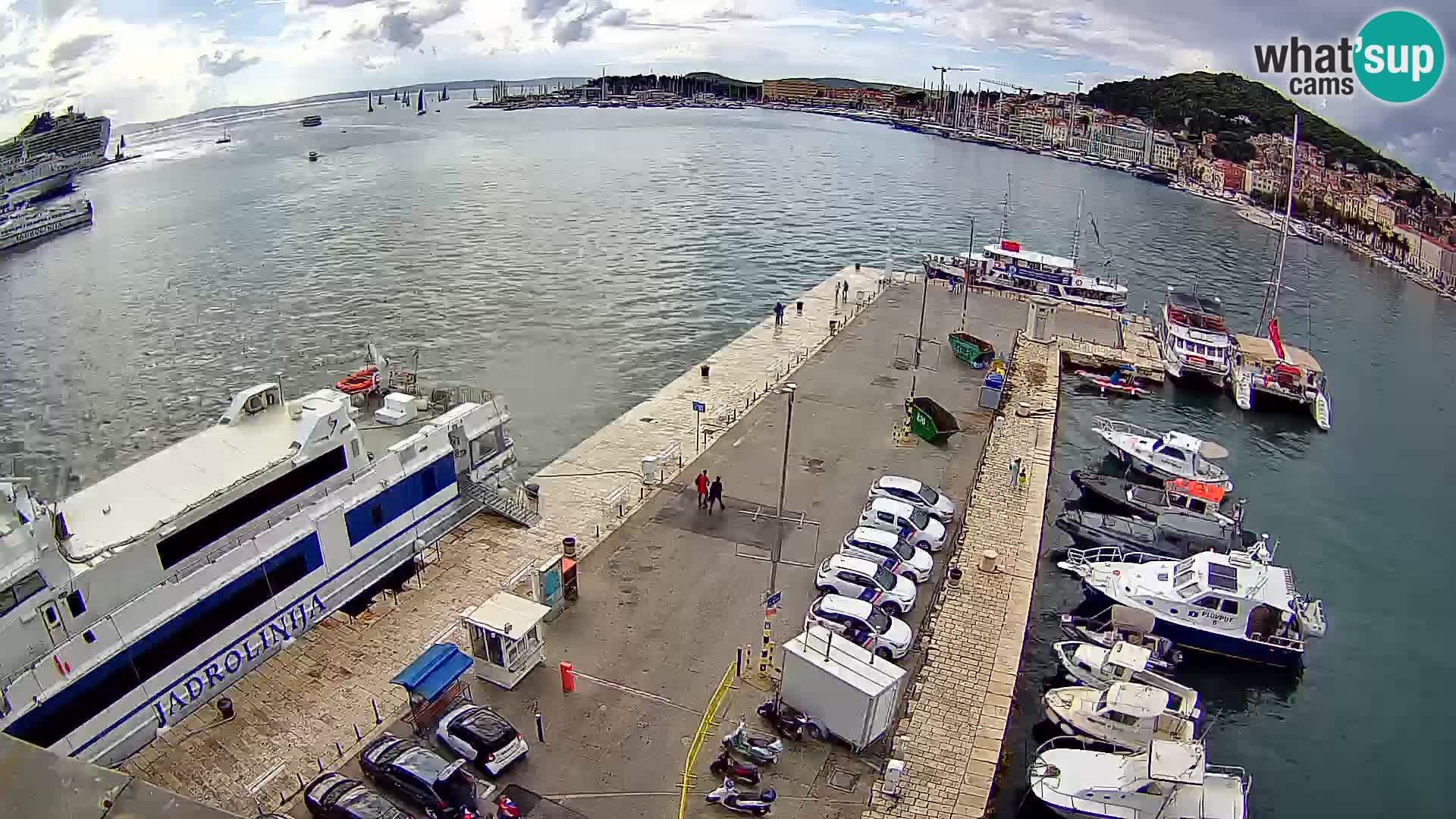 Split livecam panorama