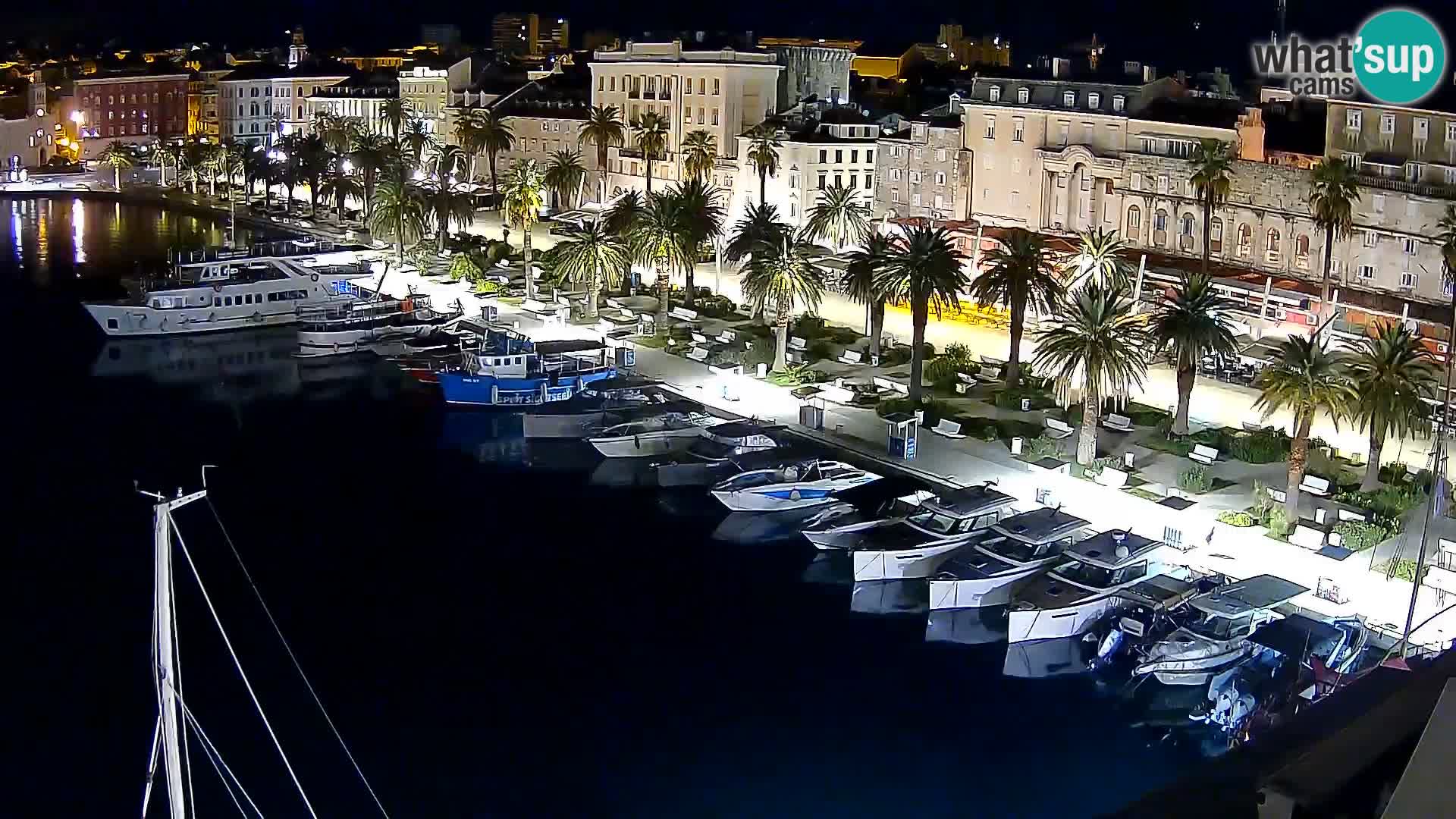 Split Riva Live webcam panorama