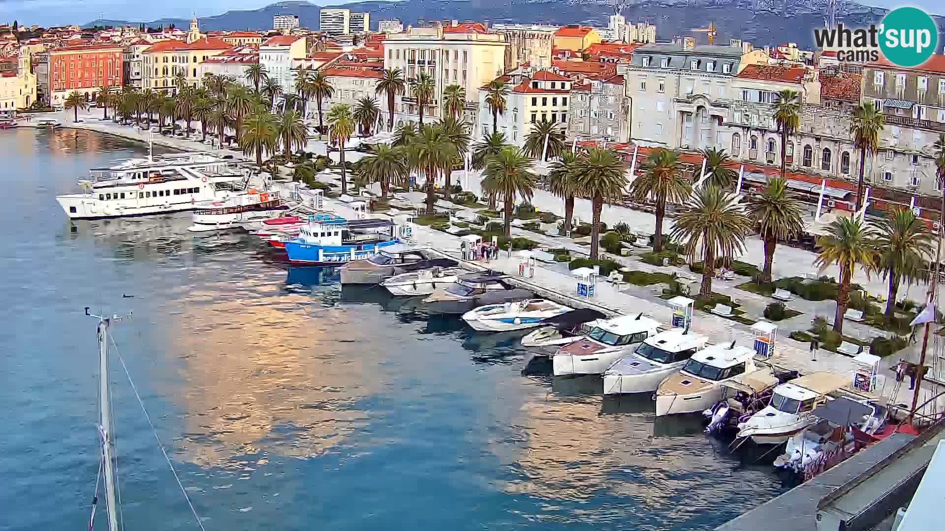 Split Riva Live webcam panorama