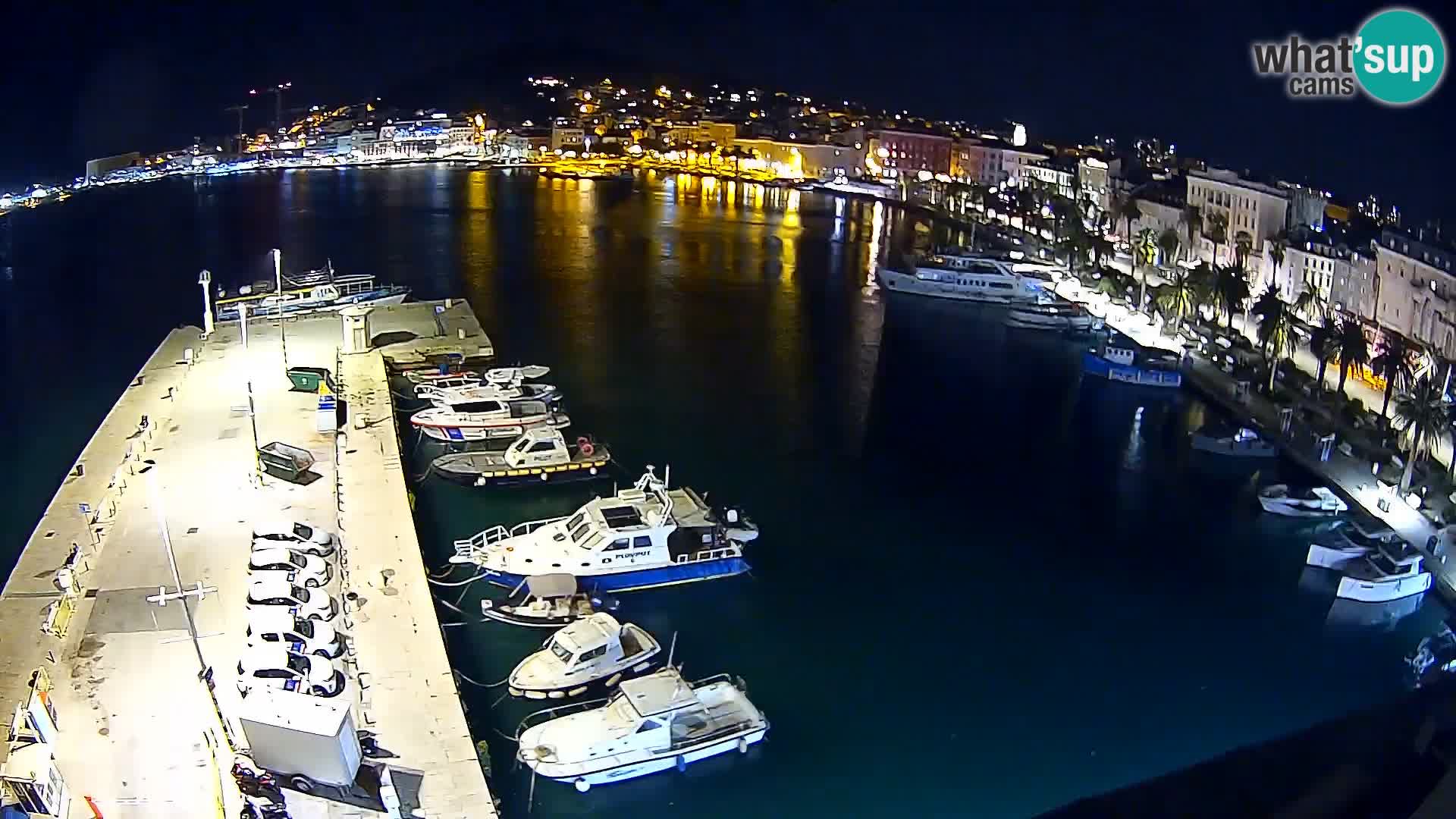 Split Riva Live webcam panorama