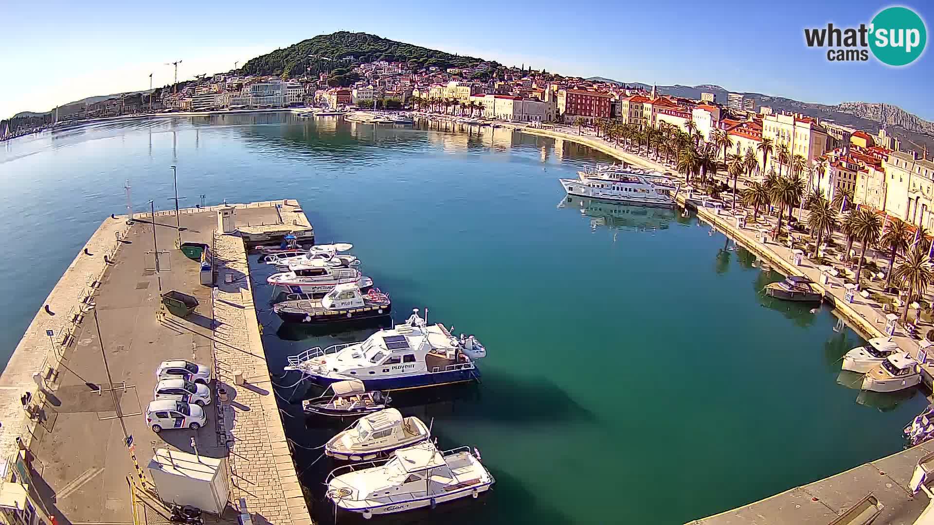 Split Riva Live webcam panorama