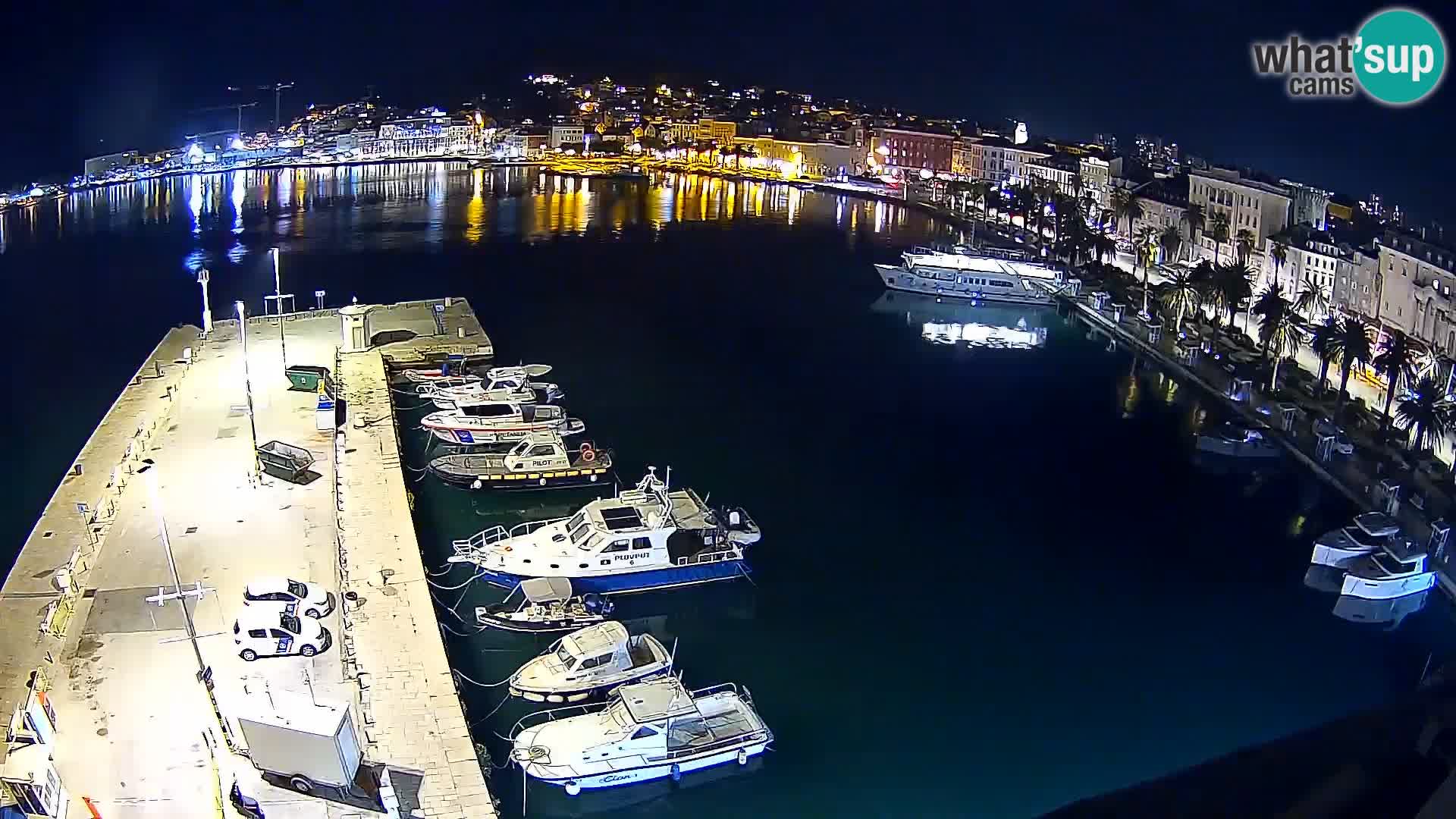 Webcam live Spalato riva e porto