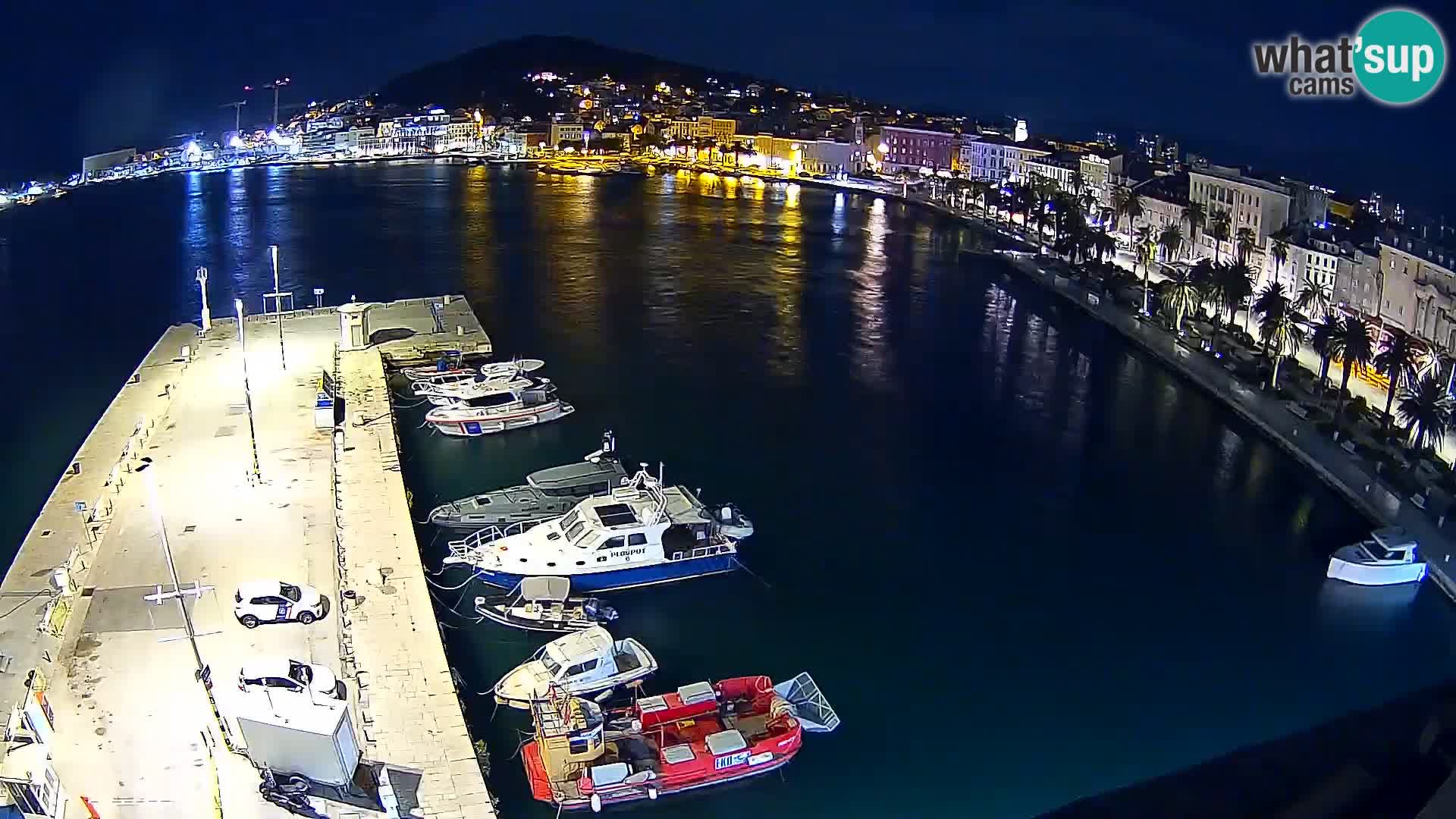 Split Riva Live webcam panorama